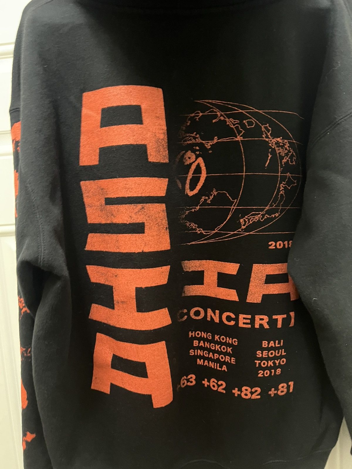 The Weeknd × XO The Weeknd XO Asia Tour Hoodie Black Rare Size US L / EU 52-54 / 3 - 3 Thumbnail