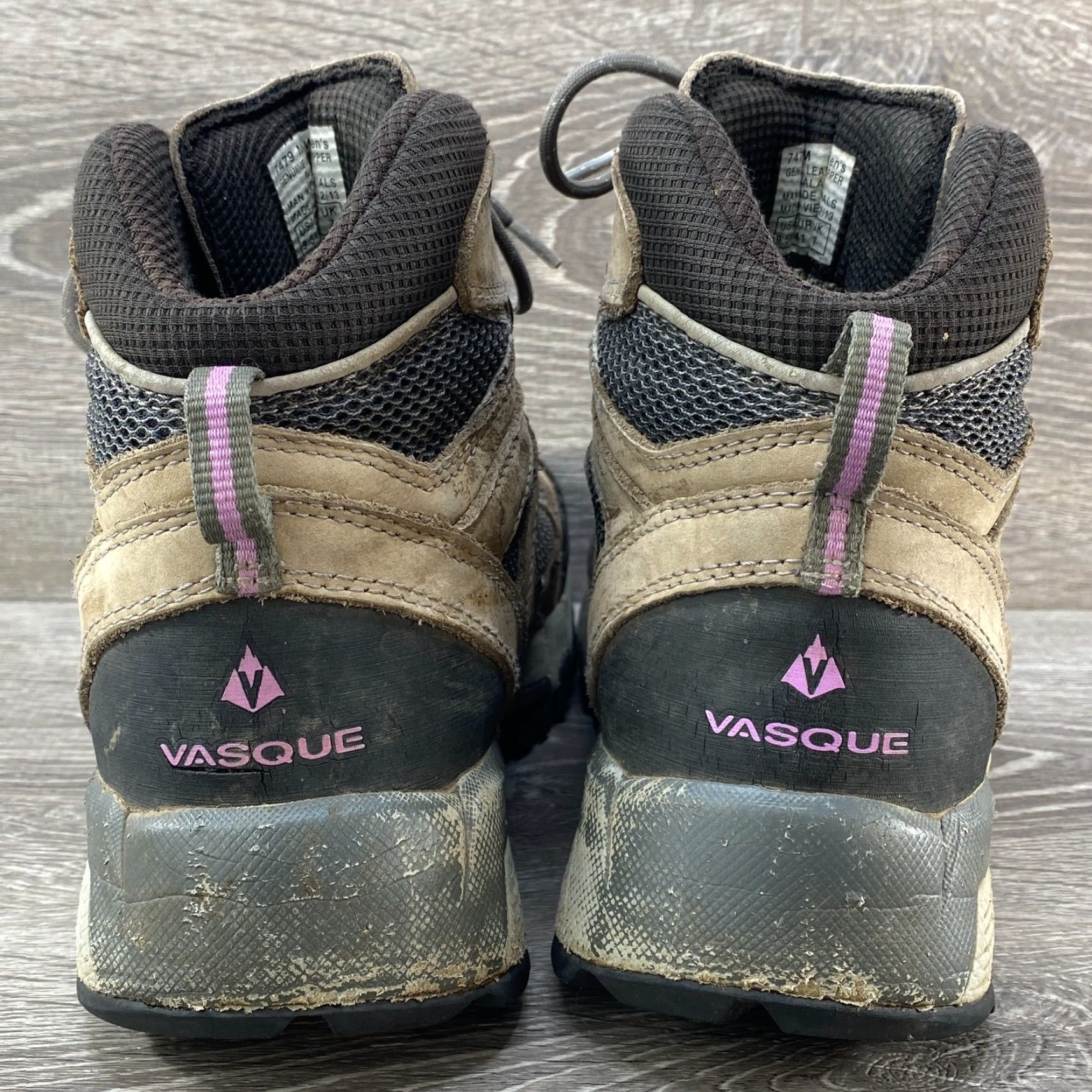 Vasque Vasque 7479 Brown Leather Lace Up Hiking Boots Gore-Tex Vibram Sole Womens 9.5 M Size US 7 / IT 37 - 7 Thumbnail