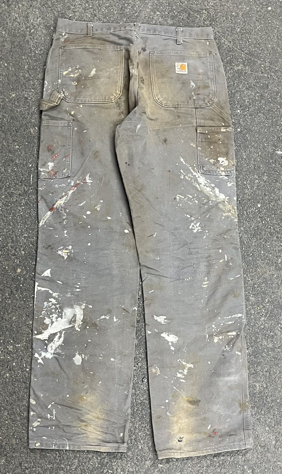 Carhartt × Vintage Carhartt double knees perfectly thrashed and faded baggy Size US 34 / EU 50 - 6 Thumbnail
