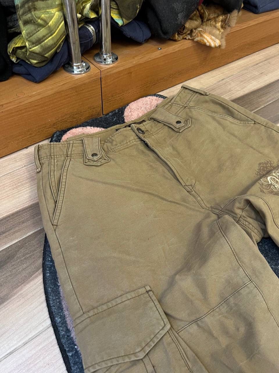 Dickies × Vintage Vintage Dickies Baggy Cargo Shorts Size US 33 - 4 Thumbnail
