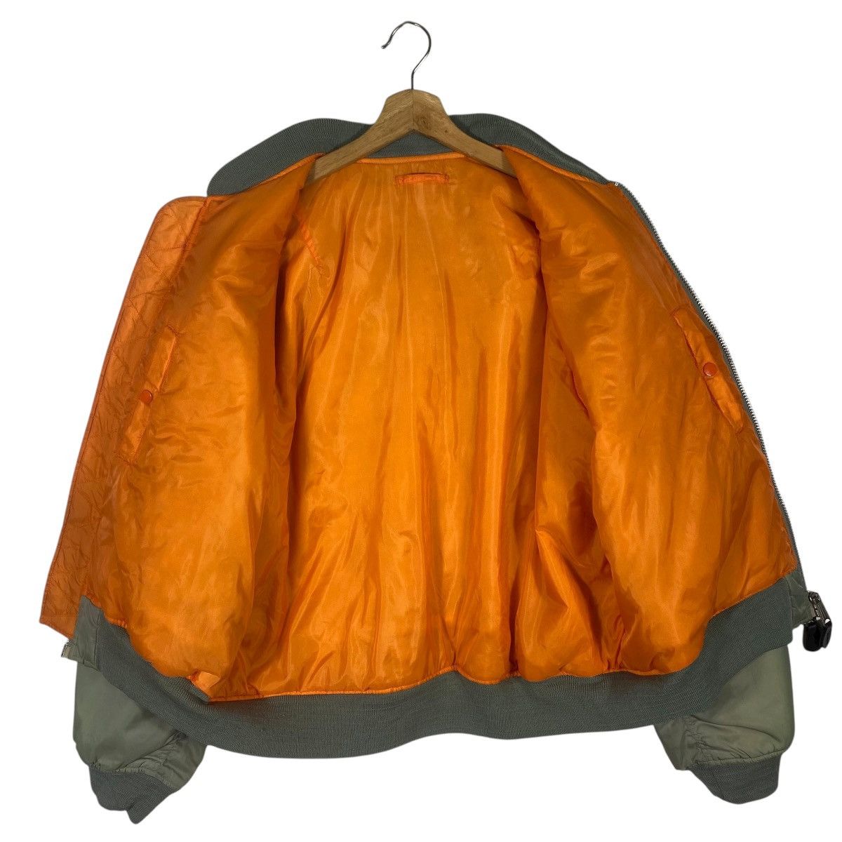 Japanese Brand Vintage 90s Flyers Mens Intermediate MA-1 Reversible Bomber Size US L / EU 52-54 / 3 - 11 Thumbnail