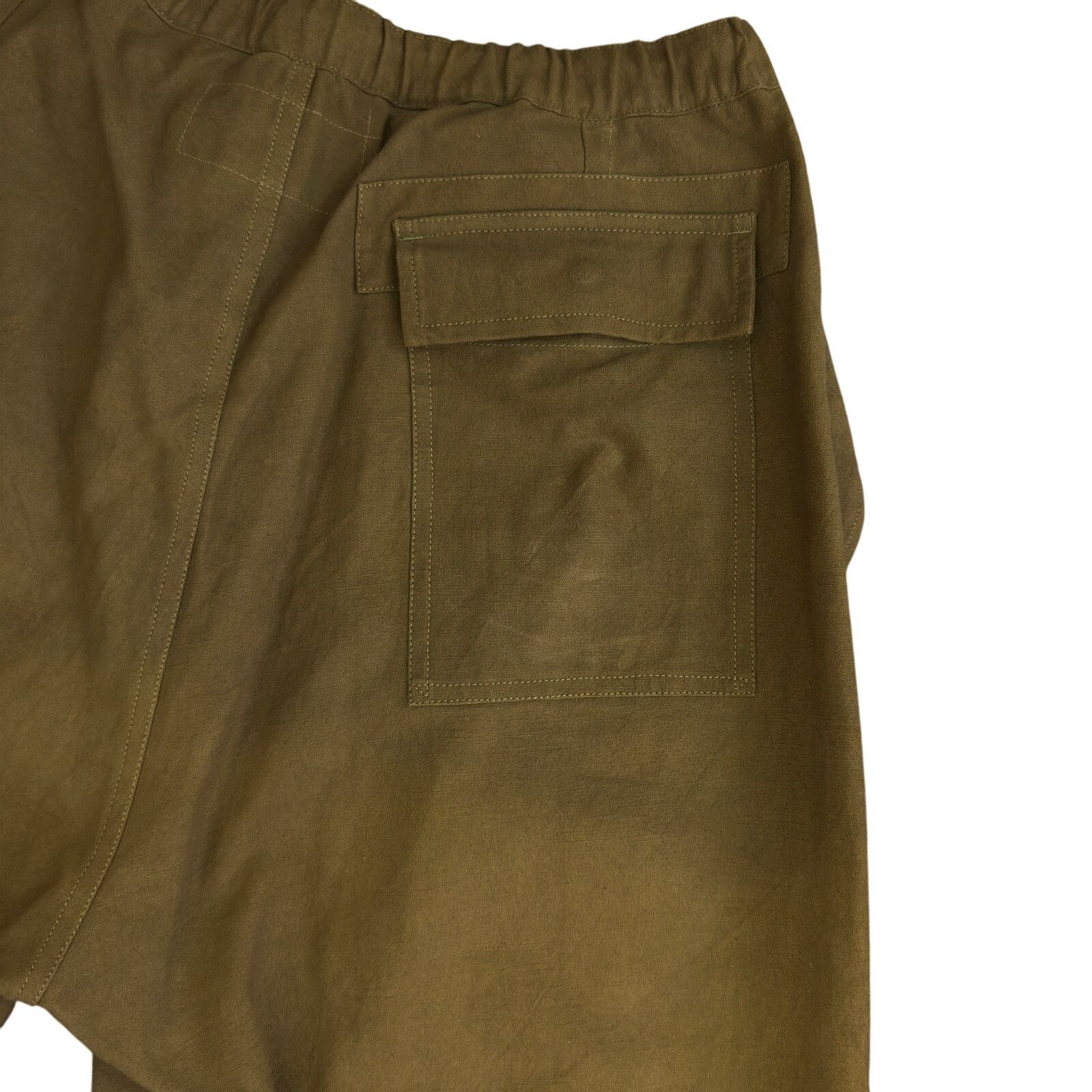 Story Mfg. Story mfg. Khaki Paco Trousers Wideleg slub canvas trousers Size US 30 / EU 46 - 7 Thumbnail