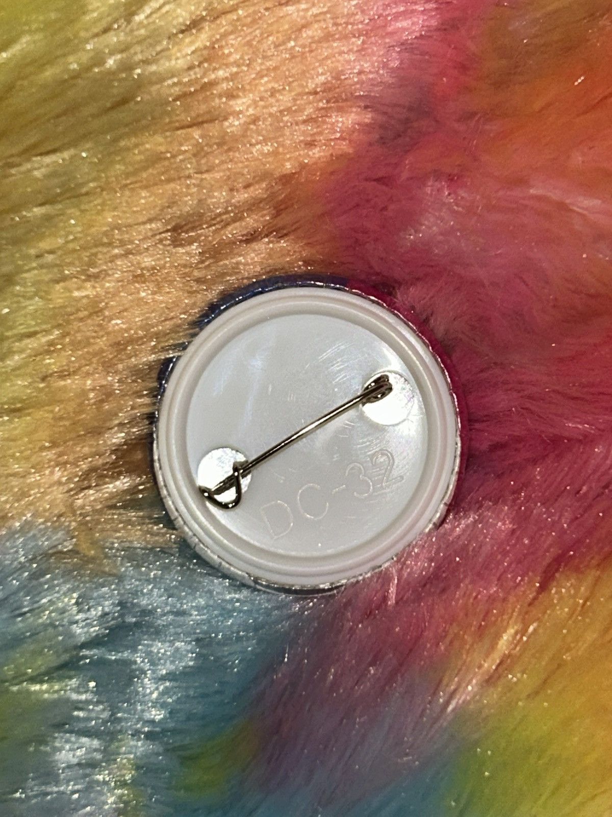 Handmade Bi pride flag pin Size ONE SIZE - 2 Thumbnail