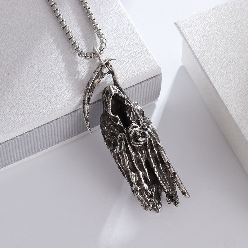 Jewelry Hell Death Gothic Mysterious Devil Punk Halloween Necklace Size ONE SIZE - 4 Thumbnail