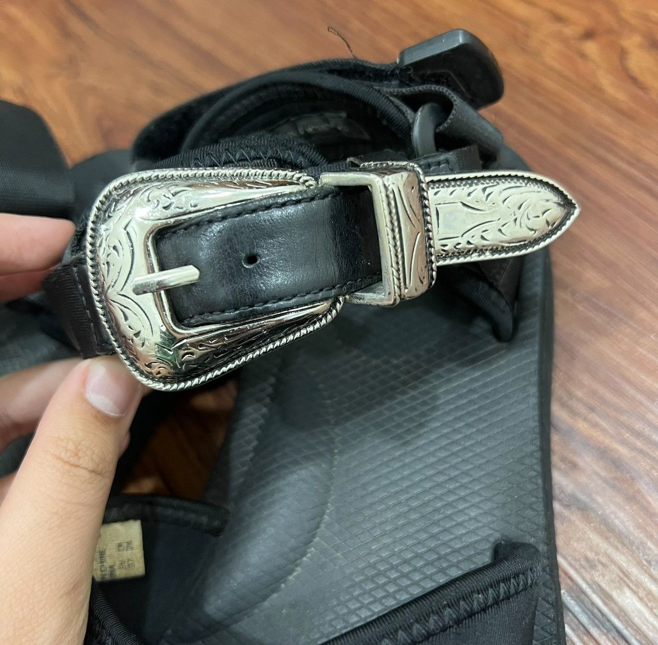 Suicoke × Toga × Toga Pulla Toga x Suicoke Black Sandal Tabi | Grailed 