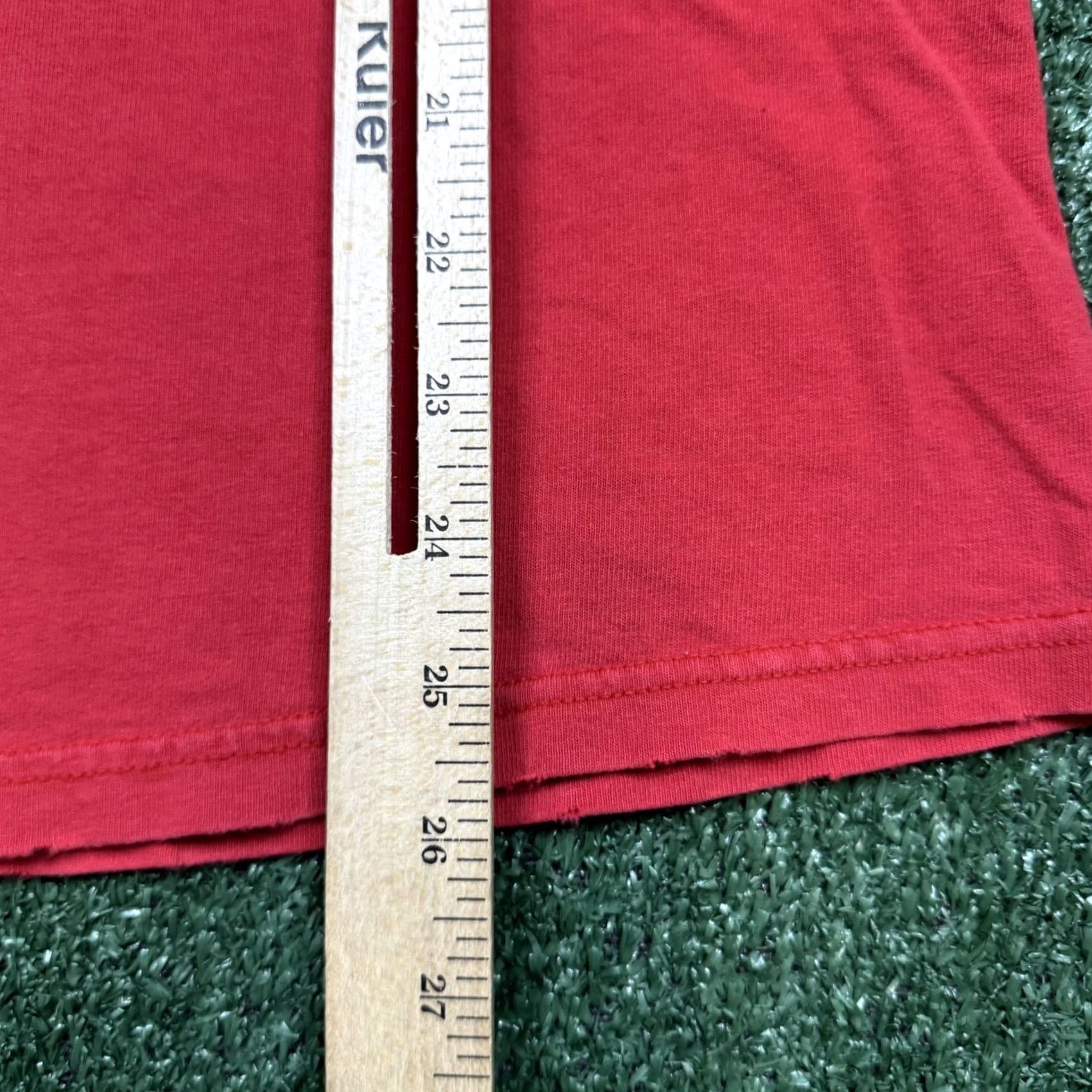Delta Vintage Delta Mario Graphic T Shirt Men’s XL Red Short Sleeve Tee Nike Size US XL / EU 56 / 4 - 8 Thumbnail