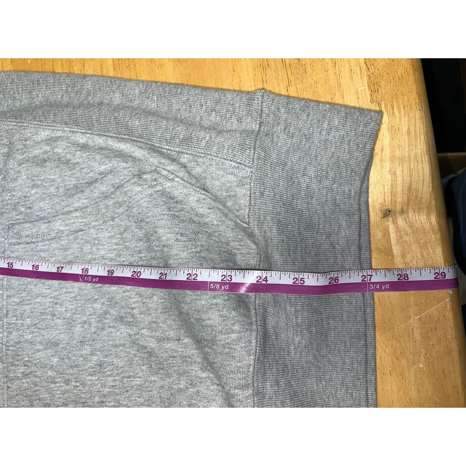 Vintage Champion Reverse Weave Hoodie Gray Blue Missing Logo M Size US M / EU 48-50 / 2 - 11 Thumbnail