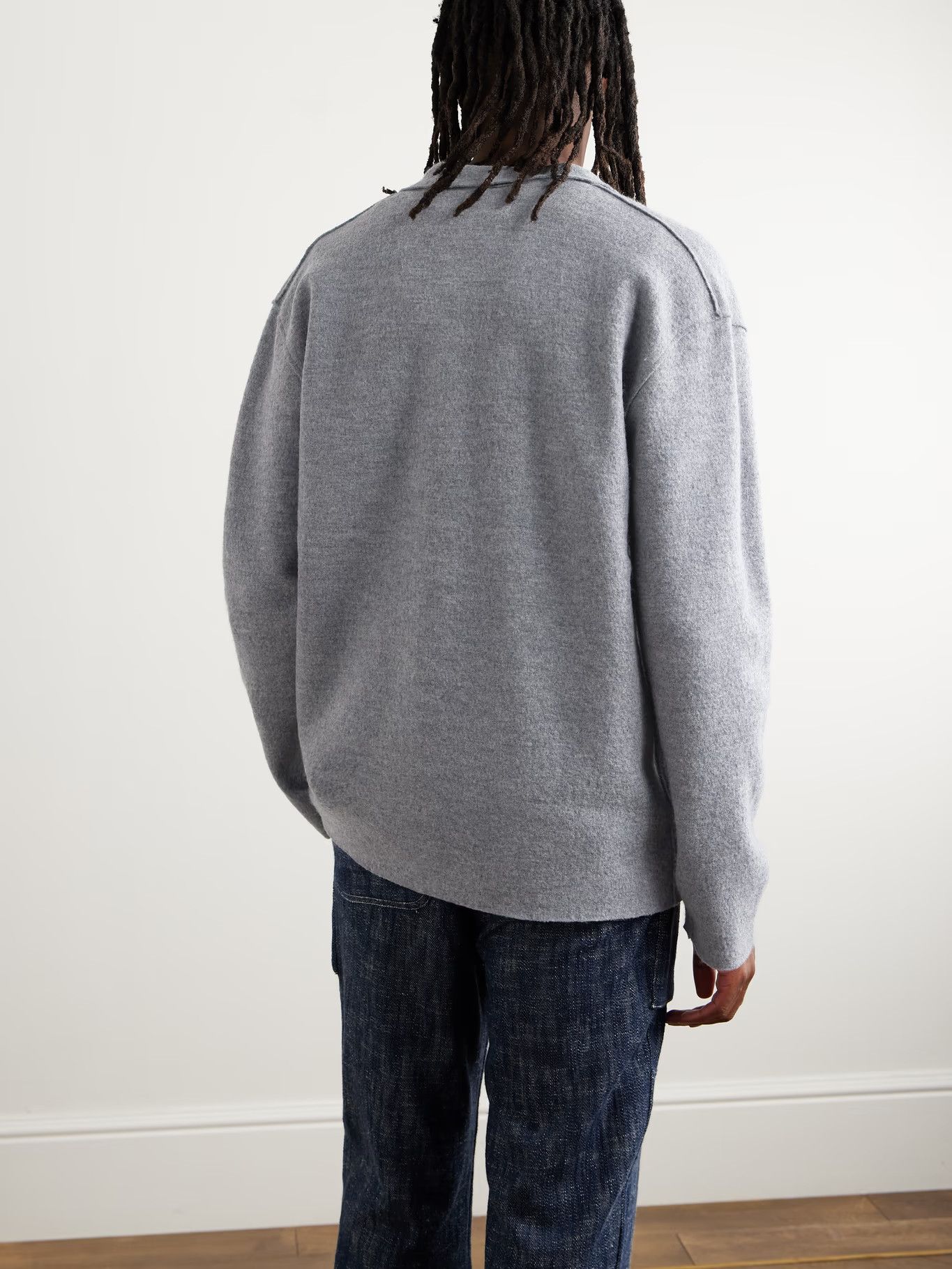 NN07 NN07 Jonas 6398 Merino Wool Overshirt Size US M / EU 48-50 / 2 - 5 Thumbnail