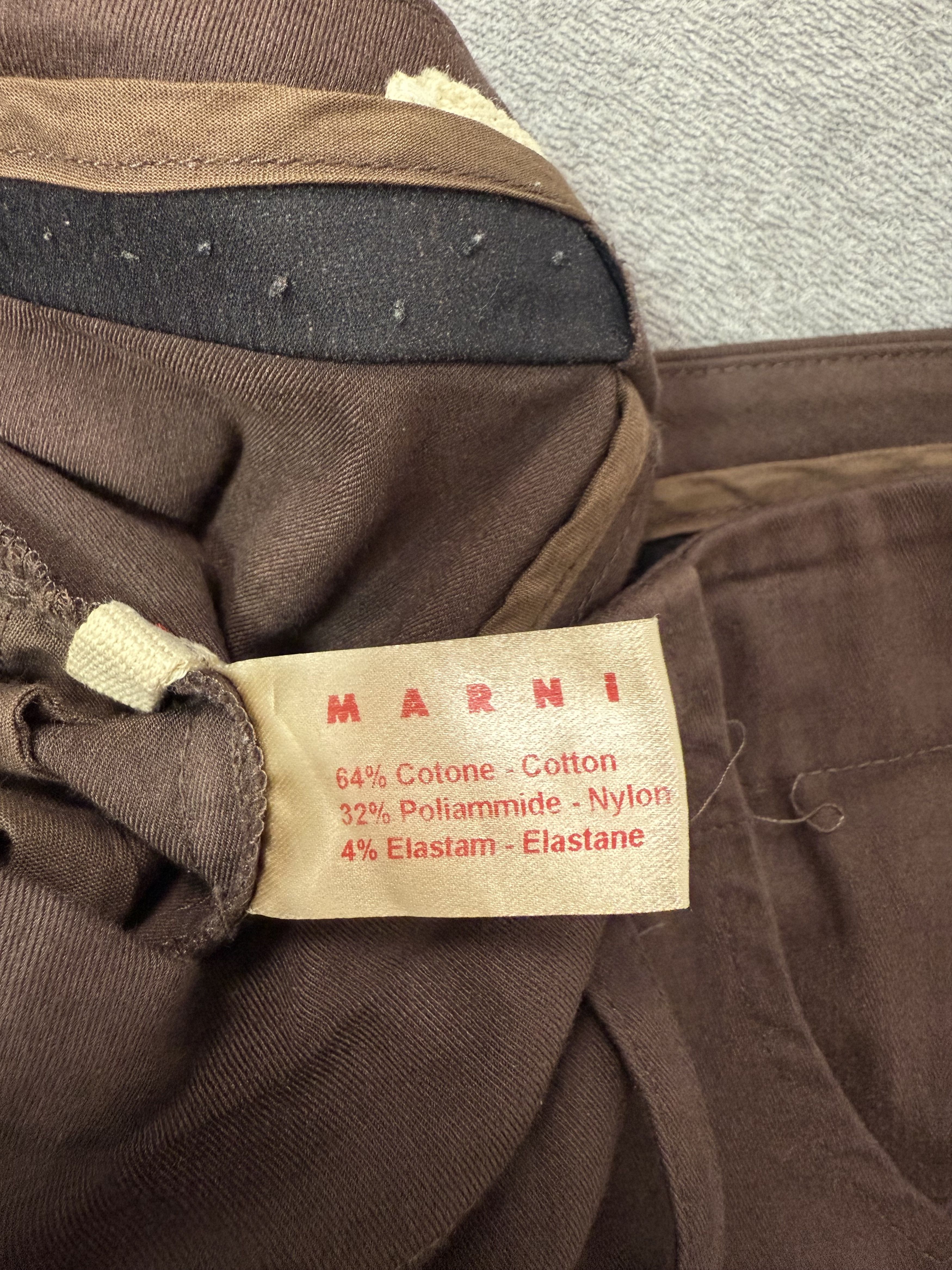 Marni Brown Marni Pants 42 Size 30" / US 8 / IT 44 - 11 Thumbnail