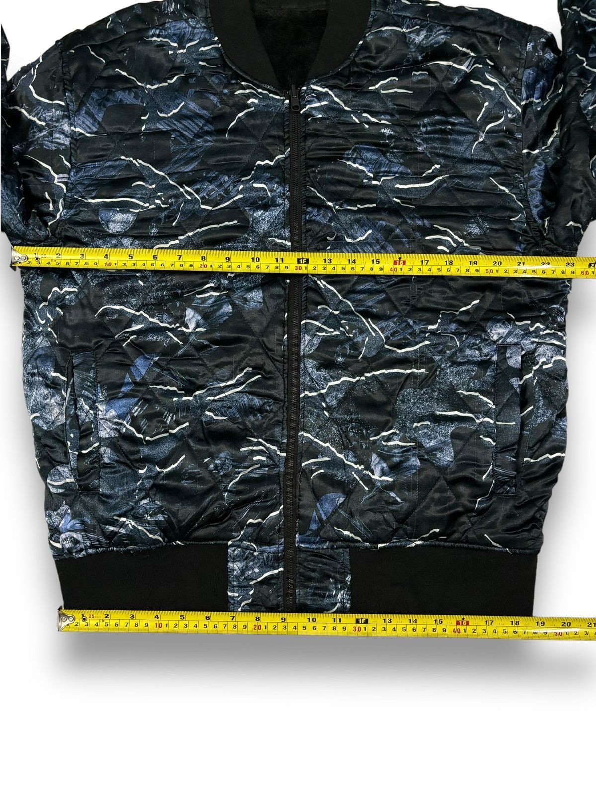 Other Vintage Paradox Reversible Fleece Quilted Bomber Jacket Size US M / EU 48-50 / 2 - 13 Thumbnail