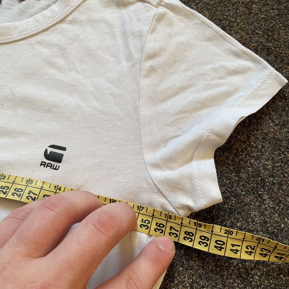 Vintage Vintage 90s G-Star Raw Faded Logo Tee Streetwear Slim XS Size XS / US 0-2 / IT 36-38 - 5 Thumbnail