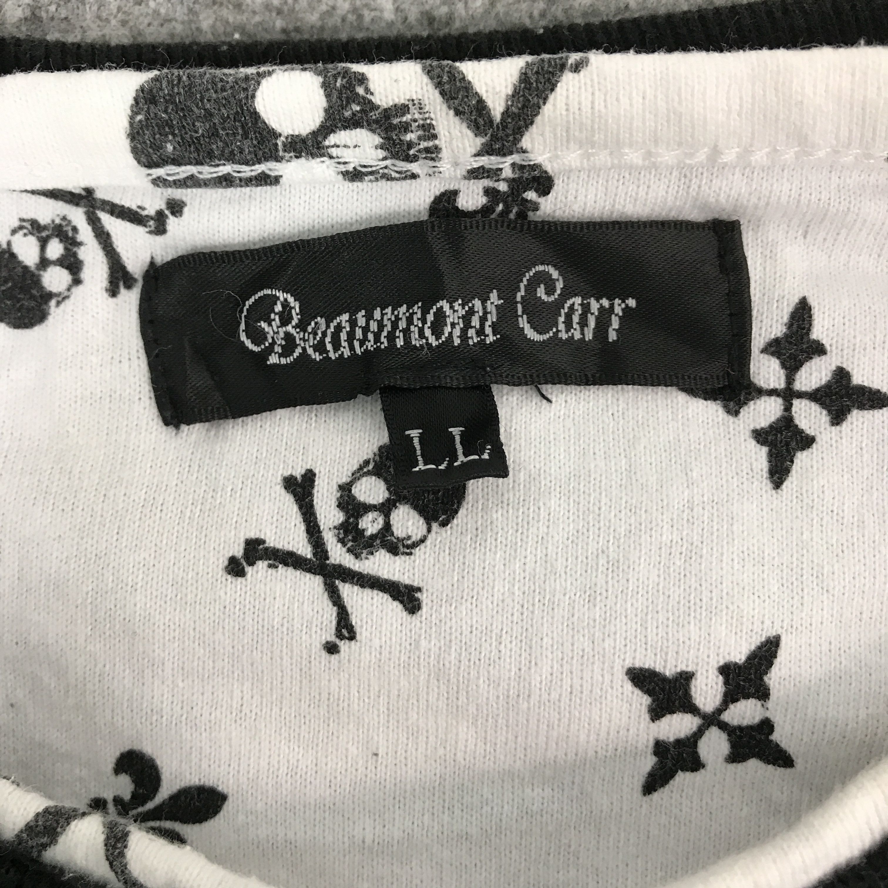 Japanese Brand Vtg Gothic Punk beaumont carr zipper t-shirt Size US L / EU 52-54 / 3 - 7 Thumbnail