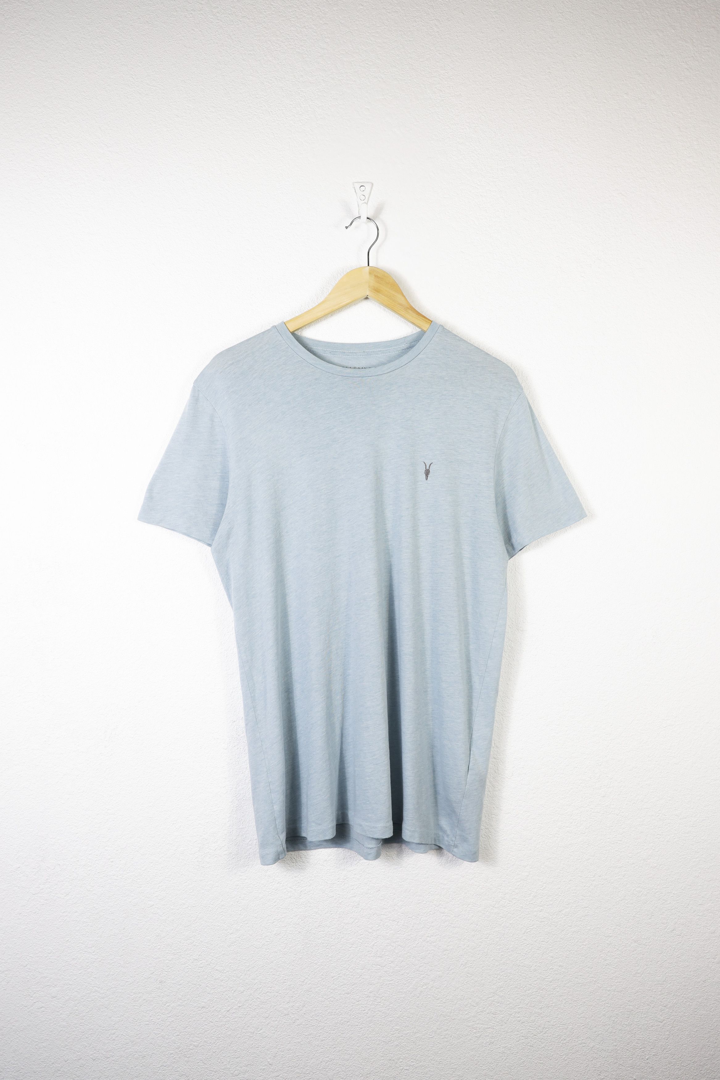 Allsaints All Saints Logo Tonic SS Crew Tee T-shirt Blue Medium Size US M / EU 48-50 / 2 - 1 Thumbnail