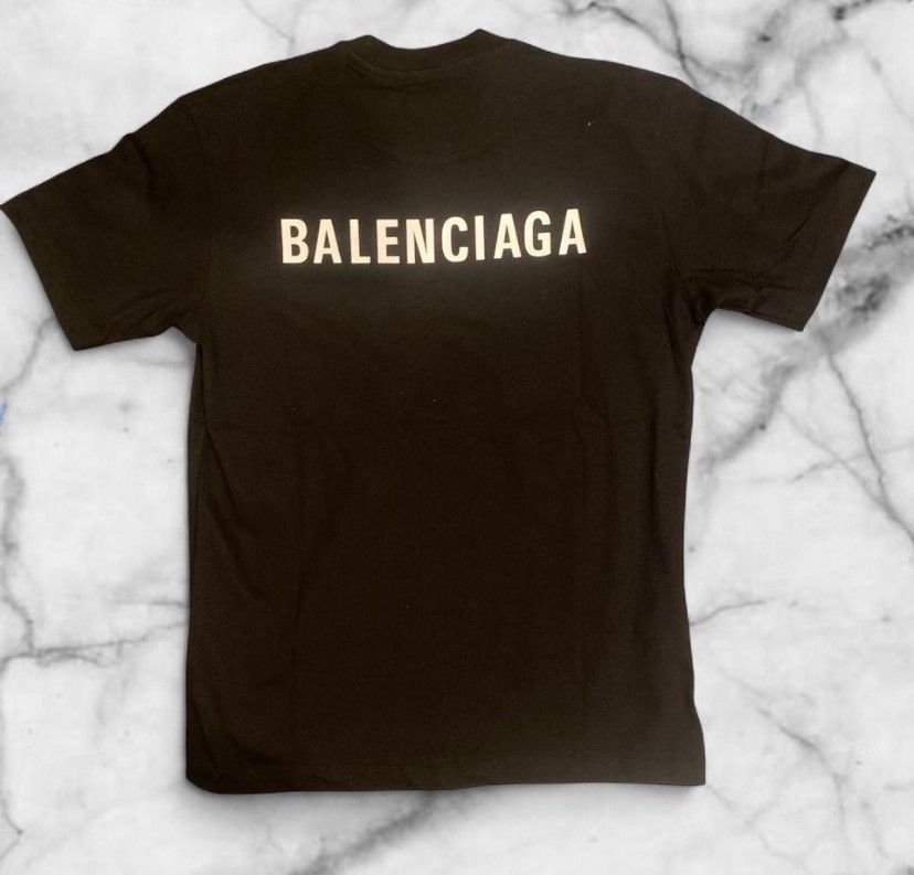 Other Black balencia tee Size US XXL / EU 58 / 5 - 2 Thumbnail