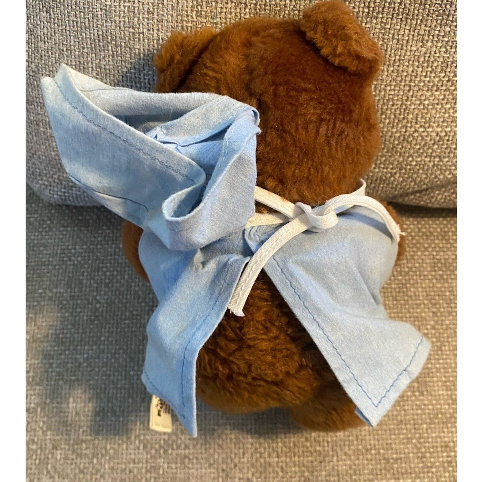 Vintage Vintage 80s Russ Berrie "Scrubby" Stuffed Bear Animal Size ONE SIZE - 3 Thumbnail