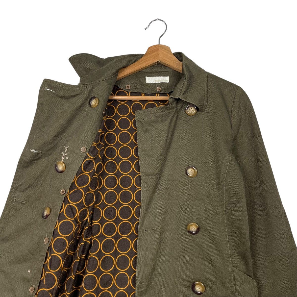 Japanese Brand Japanese Brand Bamboo Grass Double Breasted Trenchcoat Size M / US 6-8 / IT 42-44 - 9 Thumbnail
