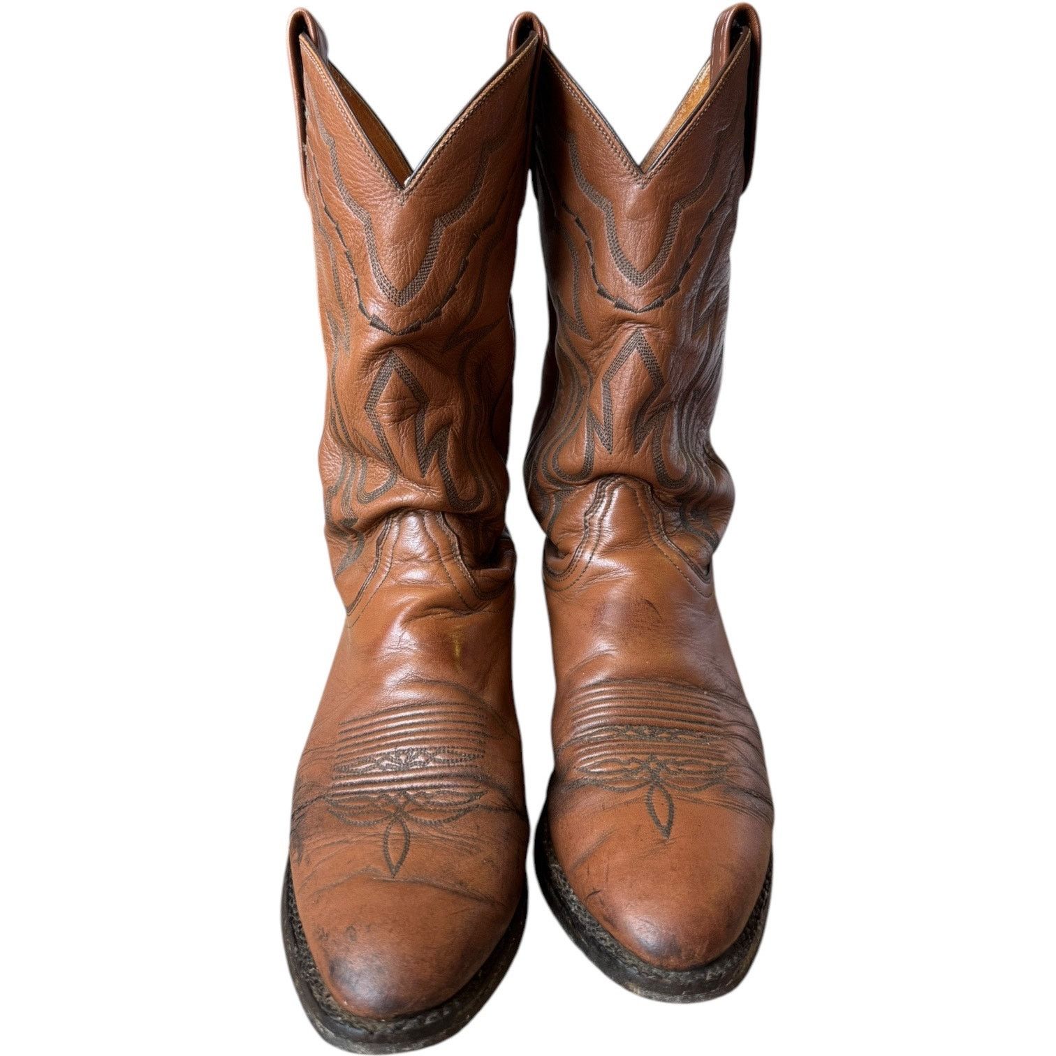 Lucchese Lucchese 2000 Harrison Brown Cowhide Leather Cowboy Boots 9D Size US 9 / EU 42 - 7 Thumbnail