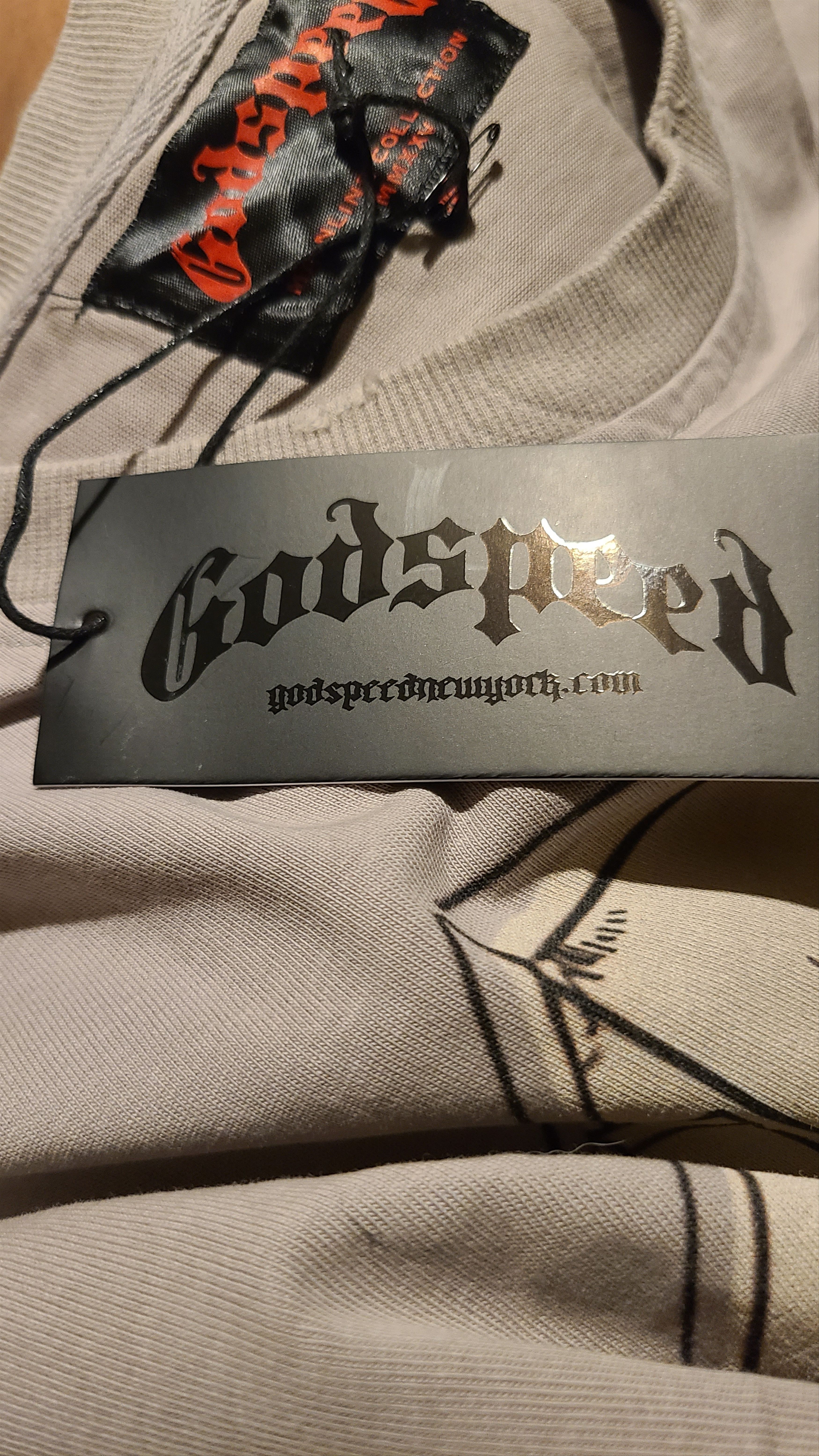 Godspeed Godspeed Surfshop Graphic Tee - Light Beige Size US M / EU 48-50 / 2 - 4 Thumbnail