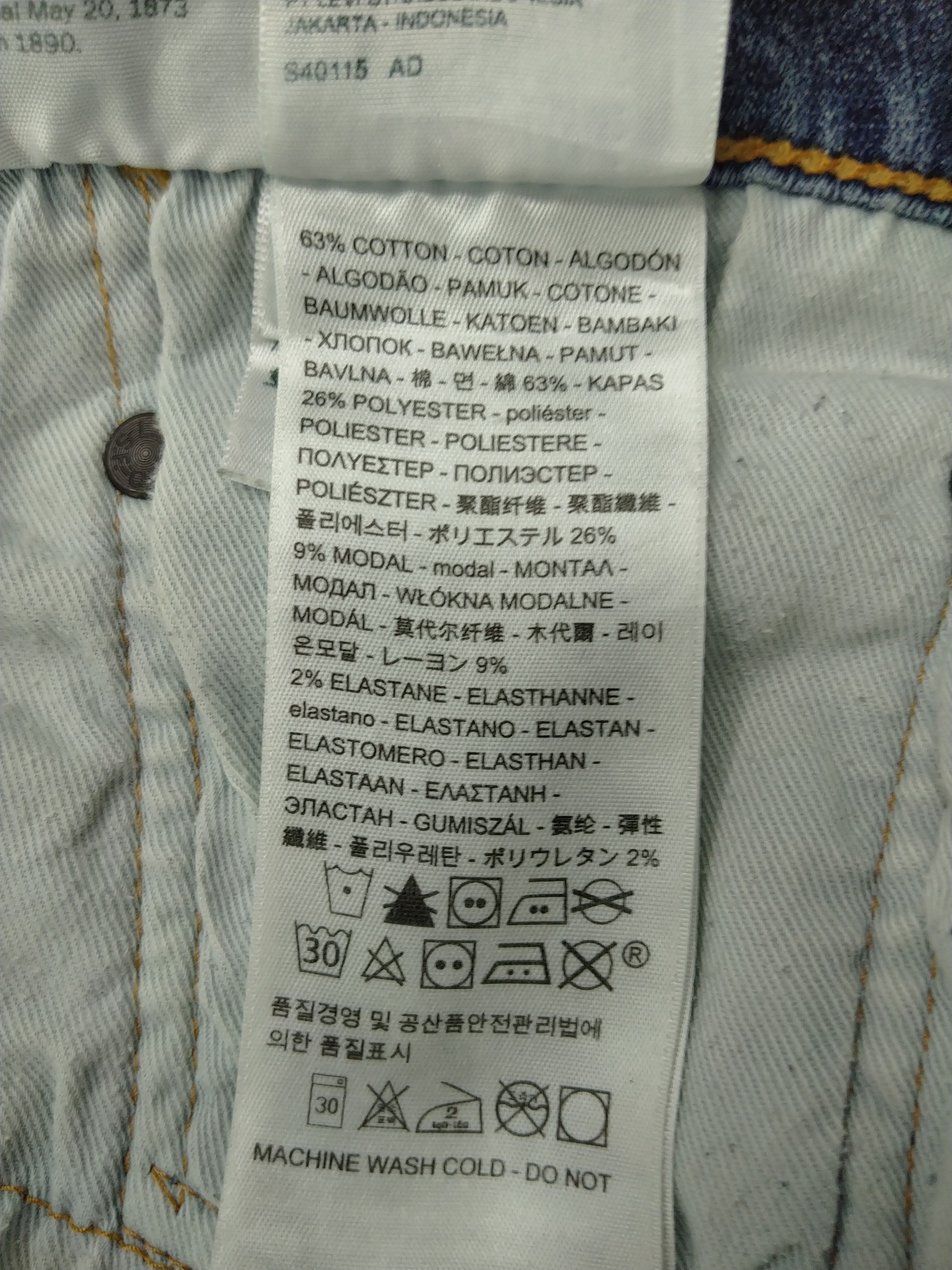 Levi's Faded Blue Levi's 502 Jeans 34x31 Denim -JG032 Size US 34 / EU 50 - 9 Thumbnail
