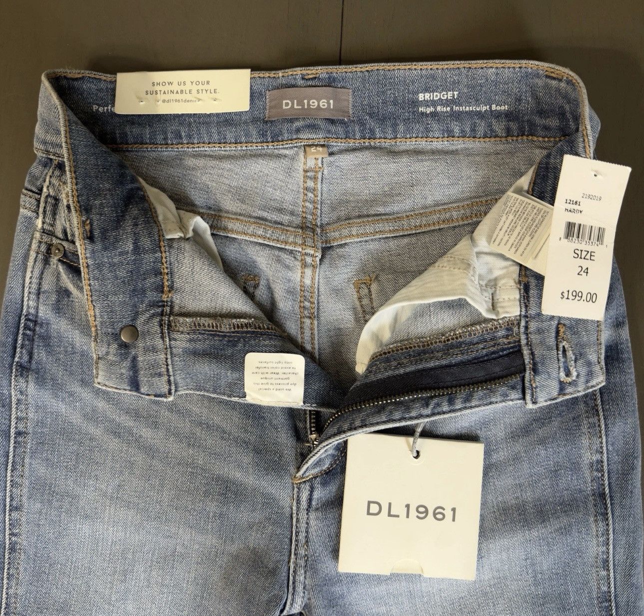 DL1961 DL1961 Bridget High-Rise Instasculpt Bootcut Size 24" / US 00 / IT 34 - 4 Thumbnail