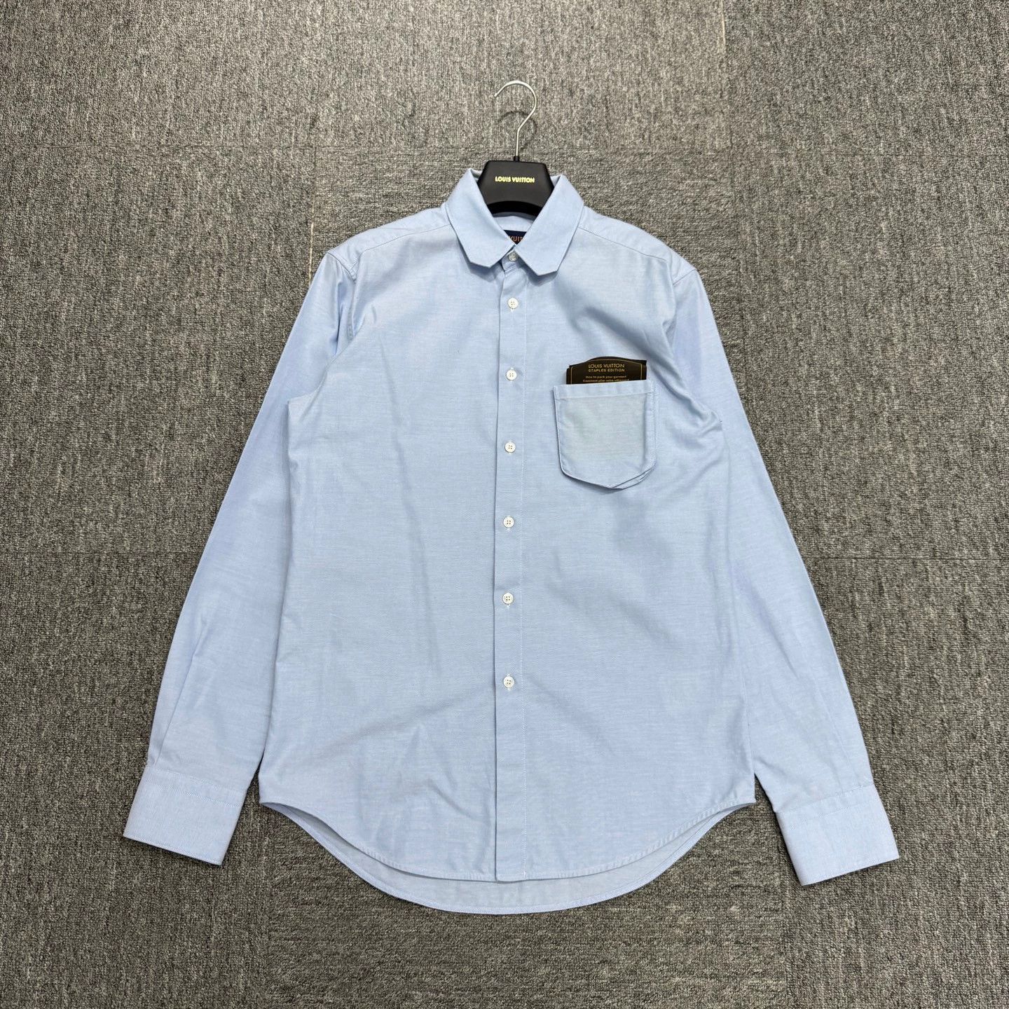 Louis Vuitton Blue Button-Up Shirt - XS Size US XS / EU 42 / 0 - 1 Thumbnail