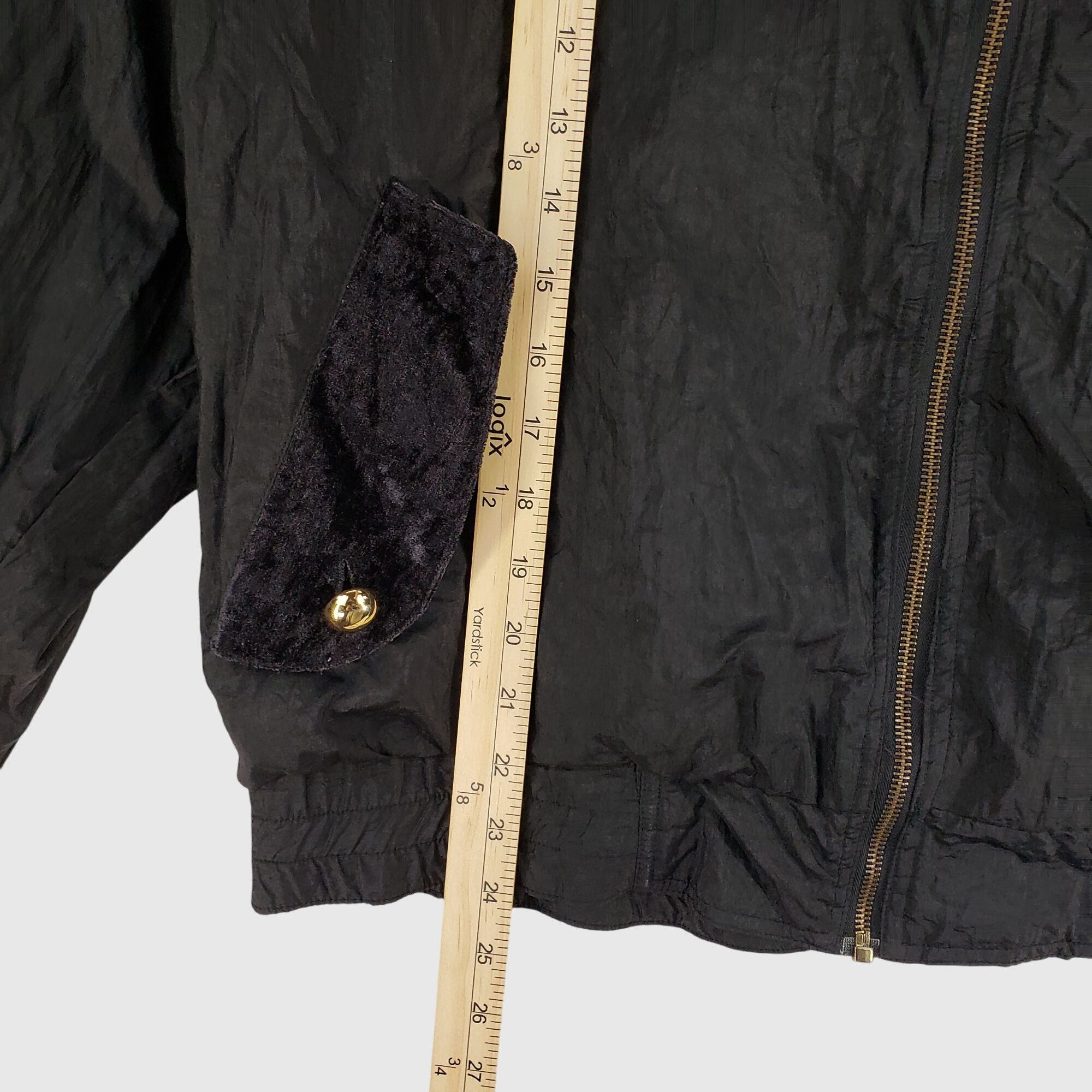 Other Vintage Reversible Velvet Embroidered Bomber Jacket Wmns L B Size L / US 10 / IT 46 - 7 Thumbnail