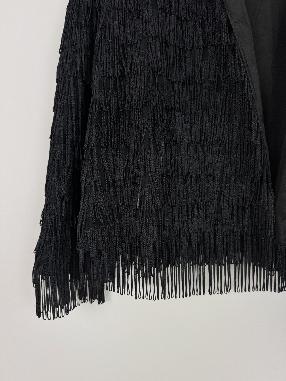 Katharine Hamnett London Vintage Katharine Hamnett London Loop Fringe Women’s Jacket Size M / US 6-8 / IT 42-44 - 9 Thumbnail
