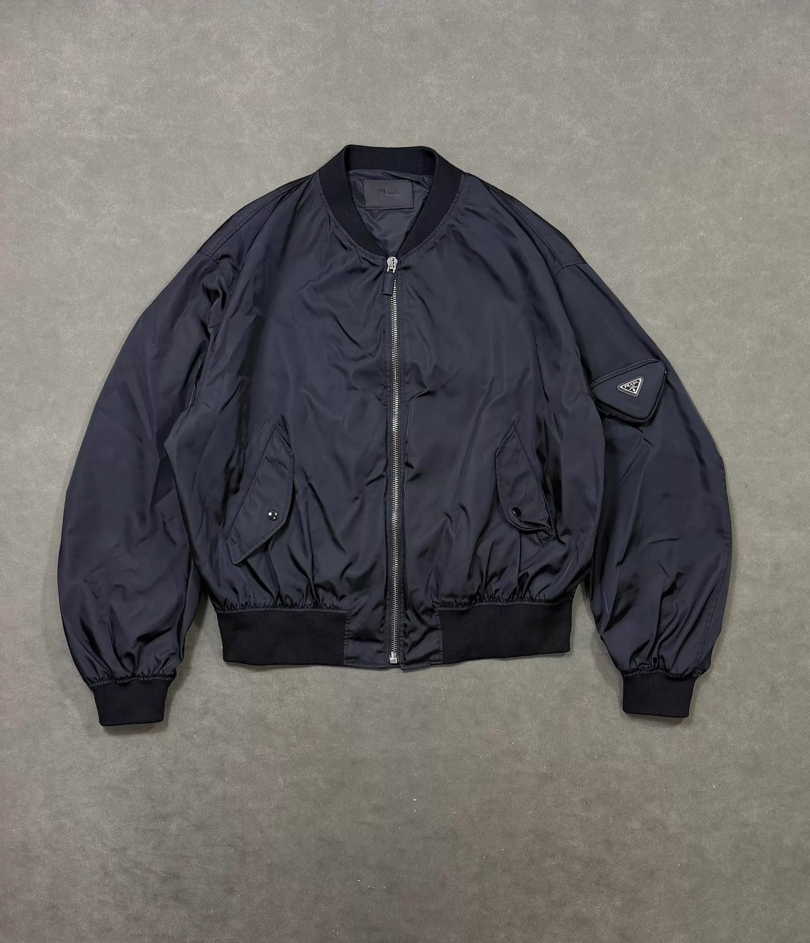 Prada × Raf Simons FW21 Prada by Raf Simons Re-Nylon Bomber | Grailed