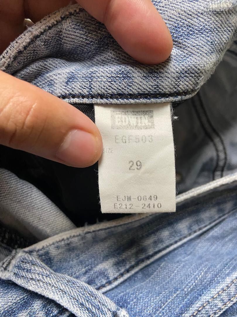 Edwin Edwin Edge Of Blue Regular Cut Jeans (175) Size US 30 / EU 46 - 5 Thumbnail