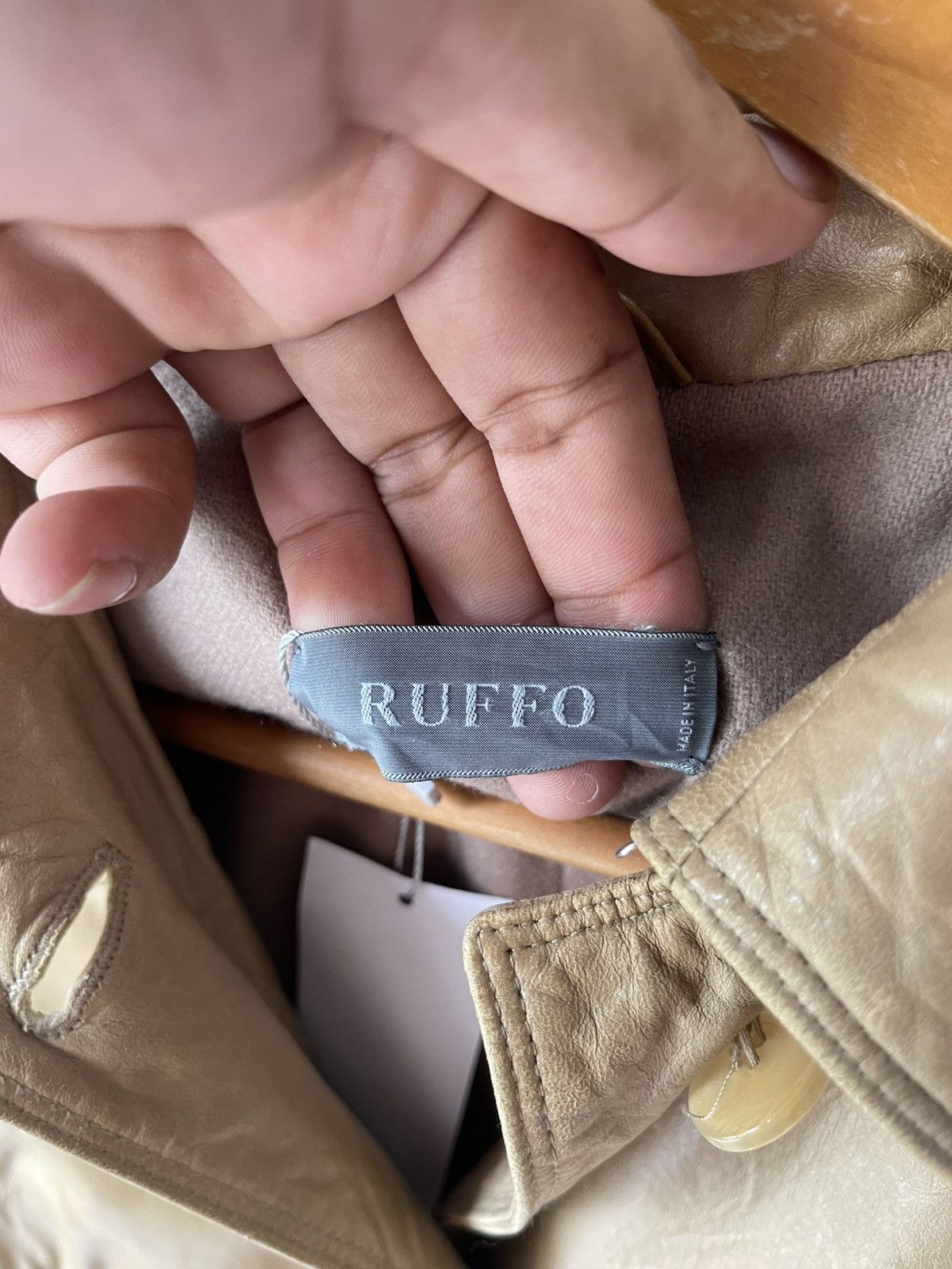 Raf Simons × Ruffo Research Ruffo Leather Jacket Size US S / EU 44-46 / 1 - 24 Thumbnail