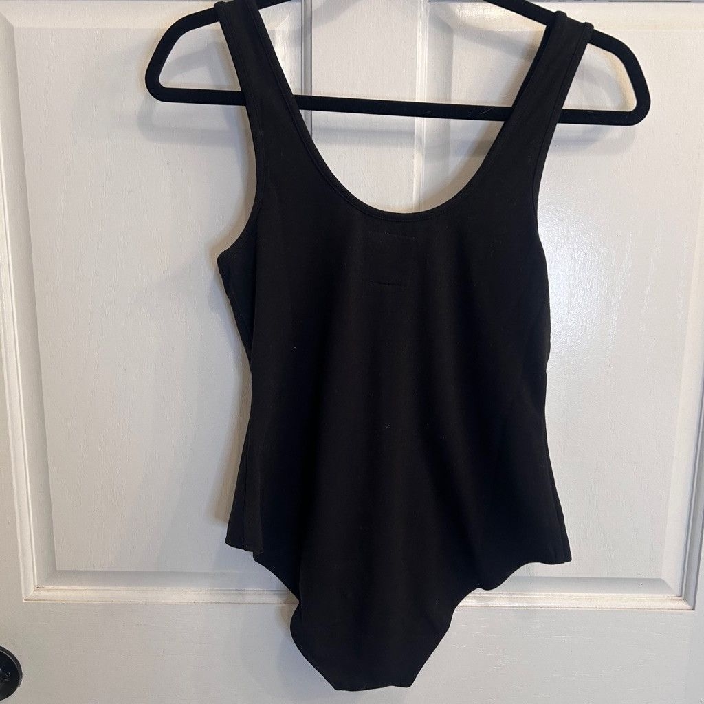 Chaser Brand Women's Chaser Bodysuit, M, Black Size M / US 6-8 / IT 42-44 - 3 Thumbnail