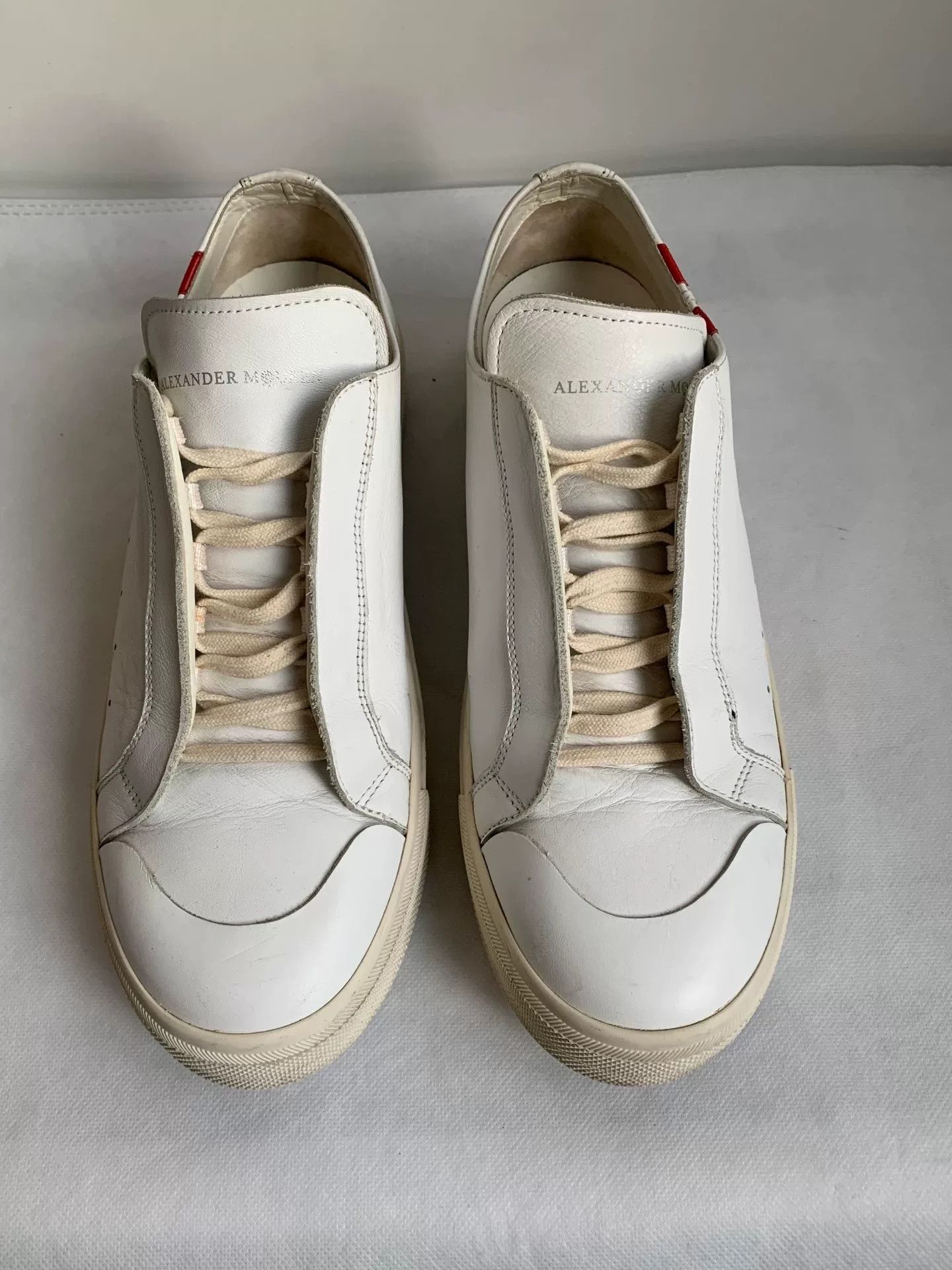 Alexander McQueen Alexander McQueen White Sneakers Size 42 Size US 9 / EU 42 - 1 Thumbnail
