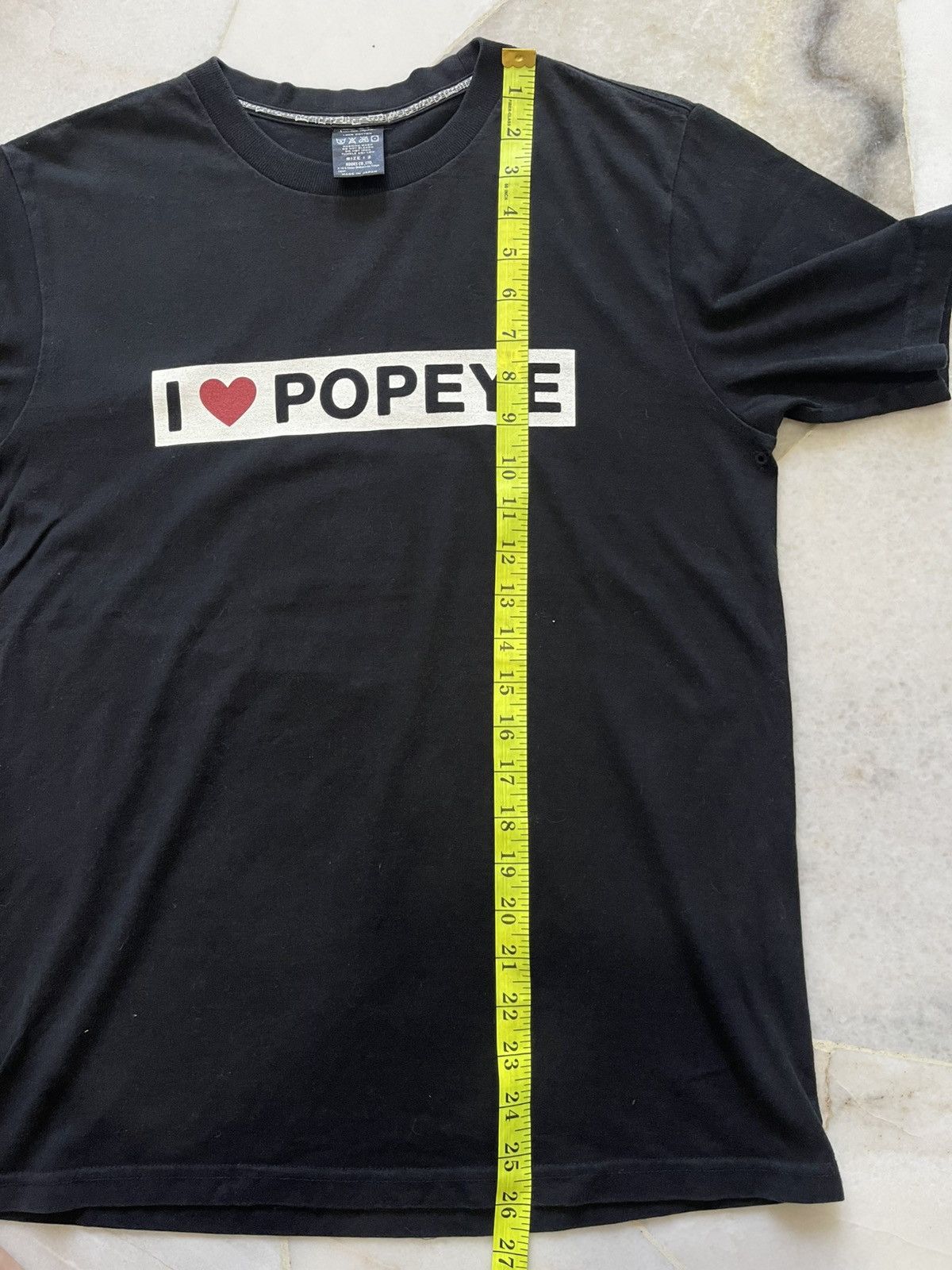 Number (N)ine Number Nine 'I Love Popeye' Tee #99 Size US S / EU 44-46 / 1 - 7 Thumbnail