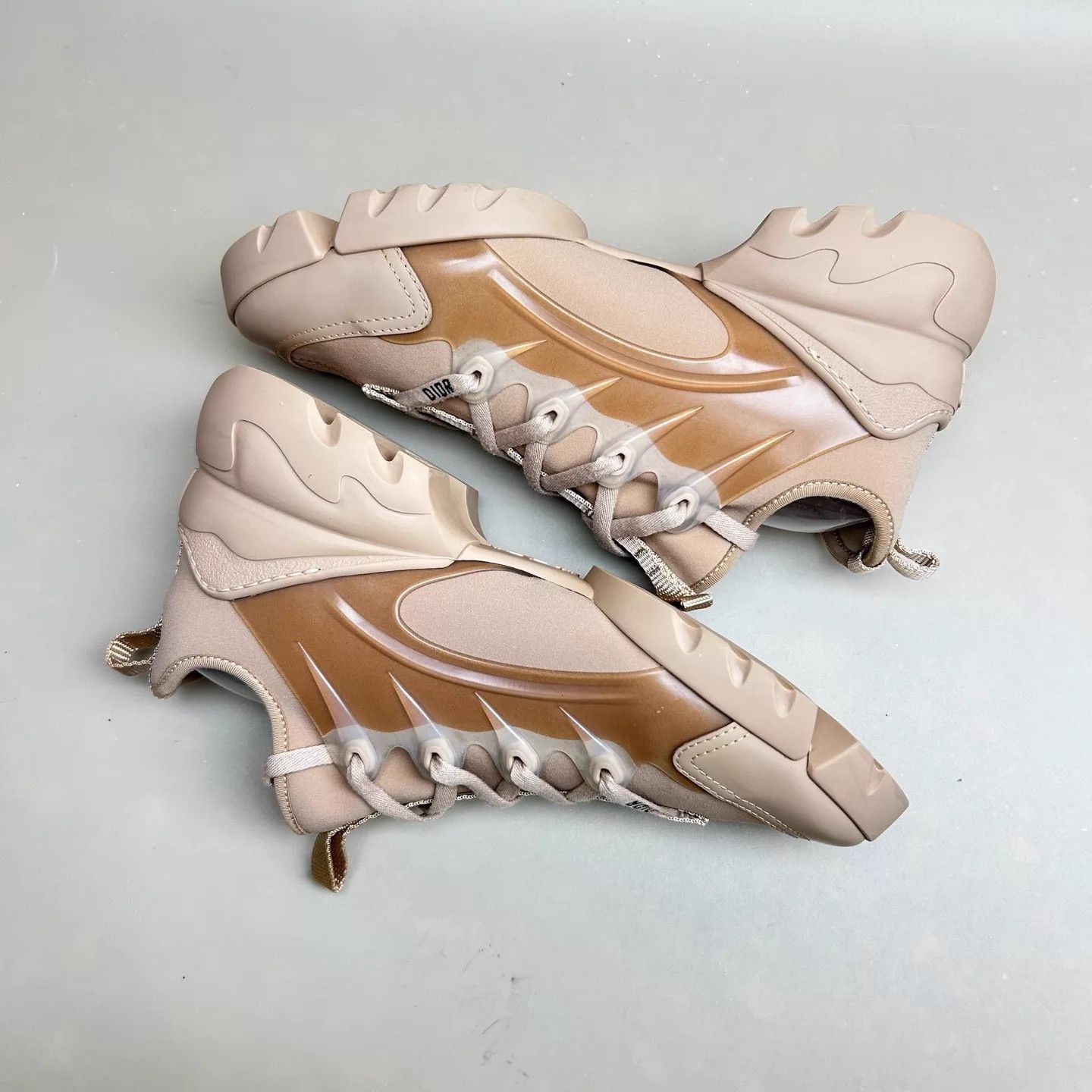 Dior Dior D-Connect Blush Strap Dad Sneaker 38 95 New Size US 7.5 / IT 37.5 - 5 Thumbnail