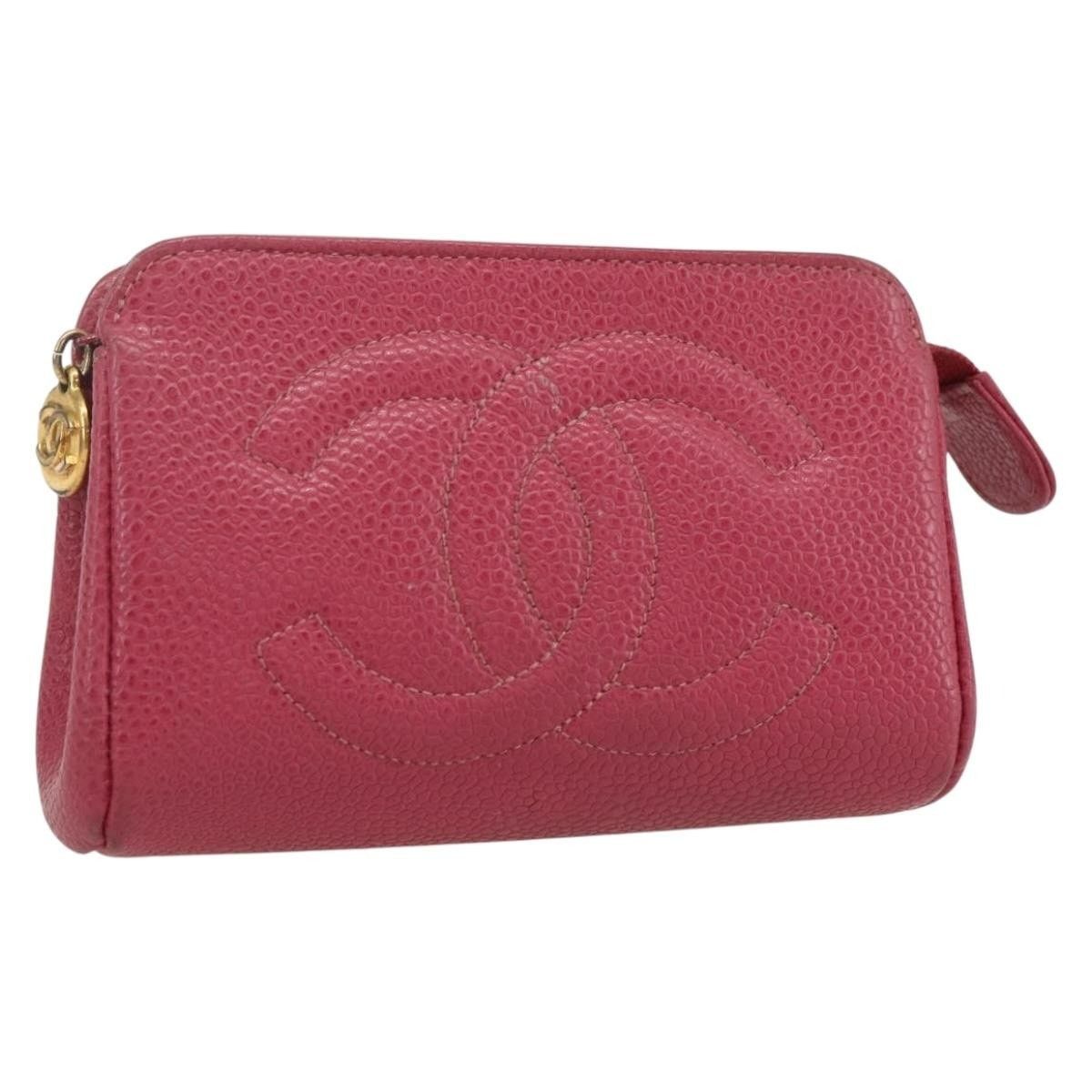 Chanel Chanel Pouch Caviar Skin Size ONE SIZE - 1 Thumbnail