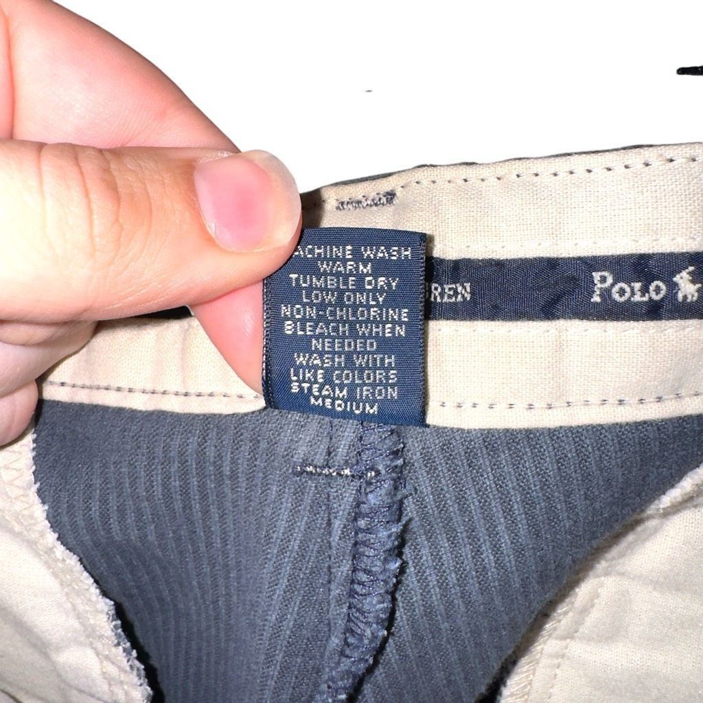 Polo Ralph Lauren 80s Polo Ralph Lauren Nautical Navy Polo Cords Size 32 Size US 32 / EU 48 - 11 Thumbnail