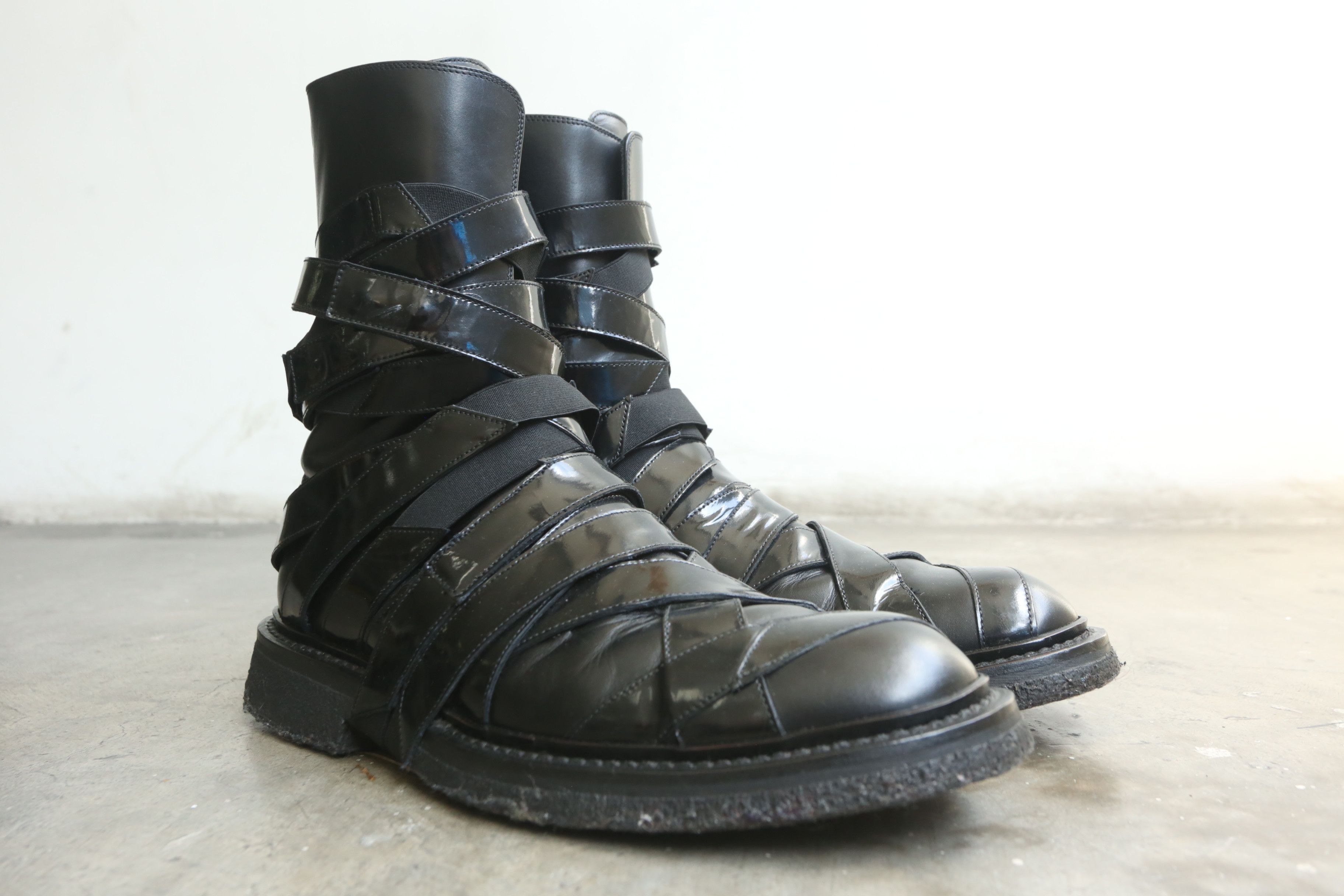 Dior HOMMEレザー エナメルベルト KRIS VAN ASSCHE 小物