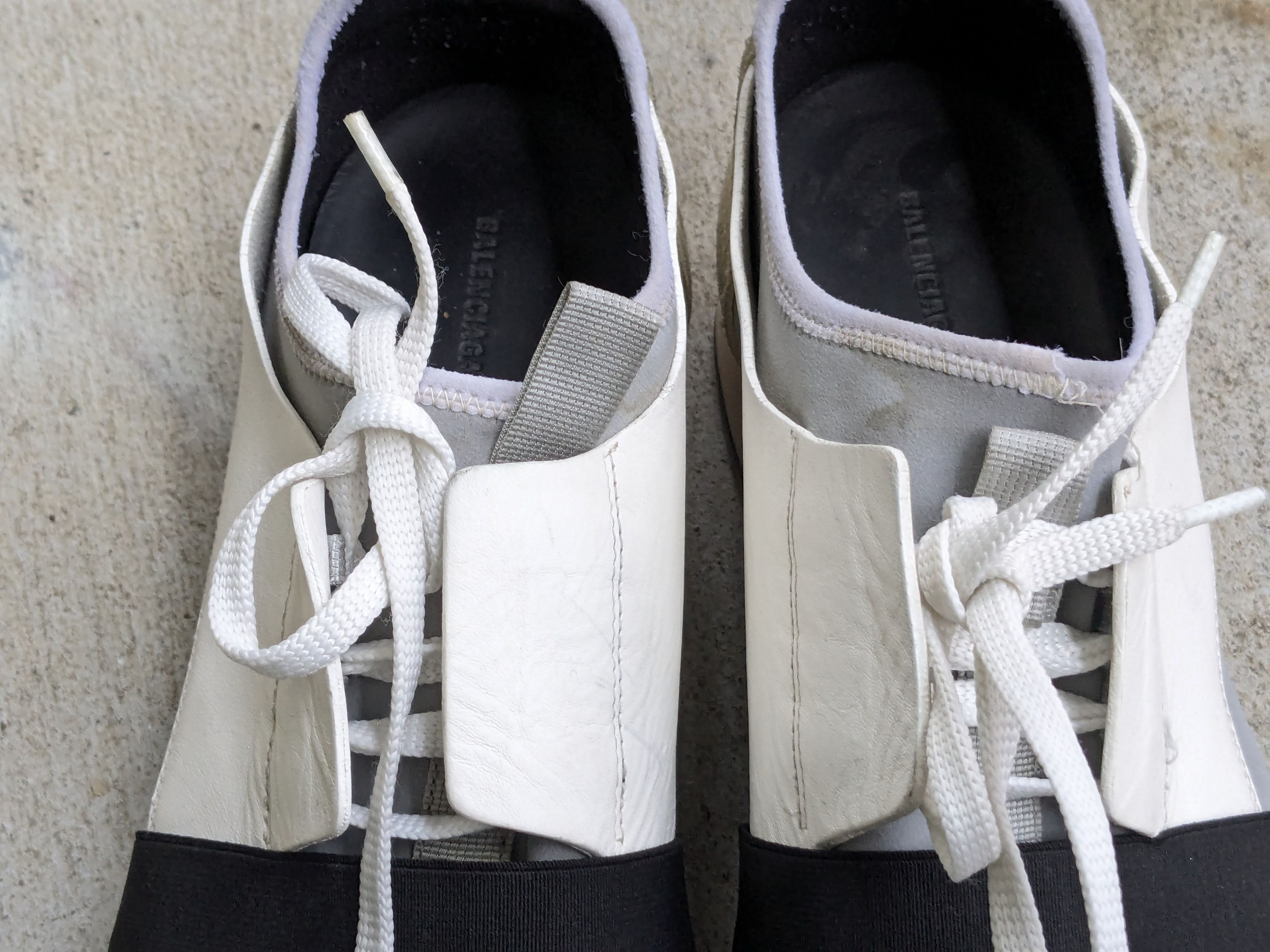Balenciaga Balenciaga Race Runner White 12 45 Low Size US 12 / EU 45 - 3 Thumbnail