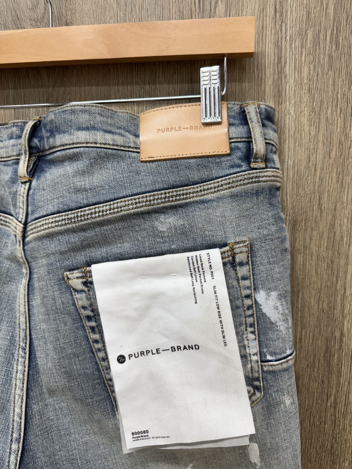 Purple Purple Denim Jeans Size US 32 / EU 48 - 8 Thumbnail