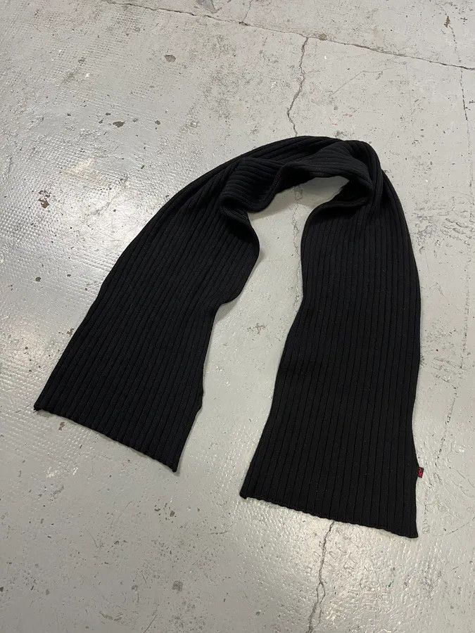 Dolce & Gabbana 1990s Dolce & Gabbana Black Minimalist Scarf Size ONE SIZE - 3 Thumbnail