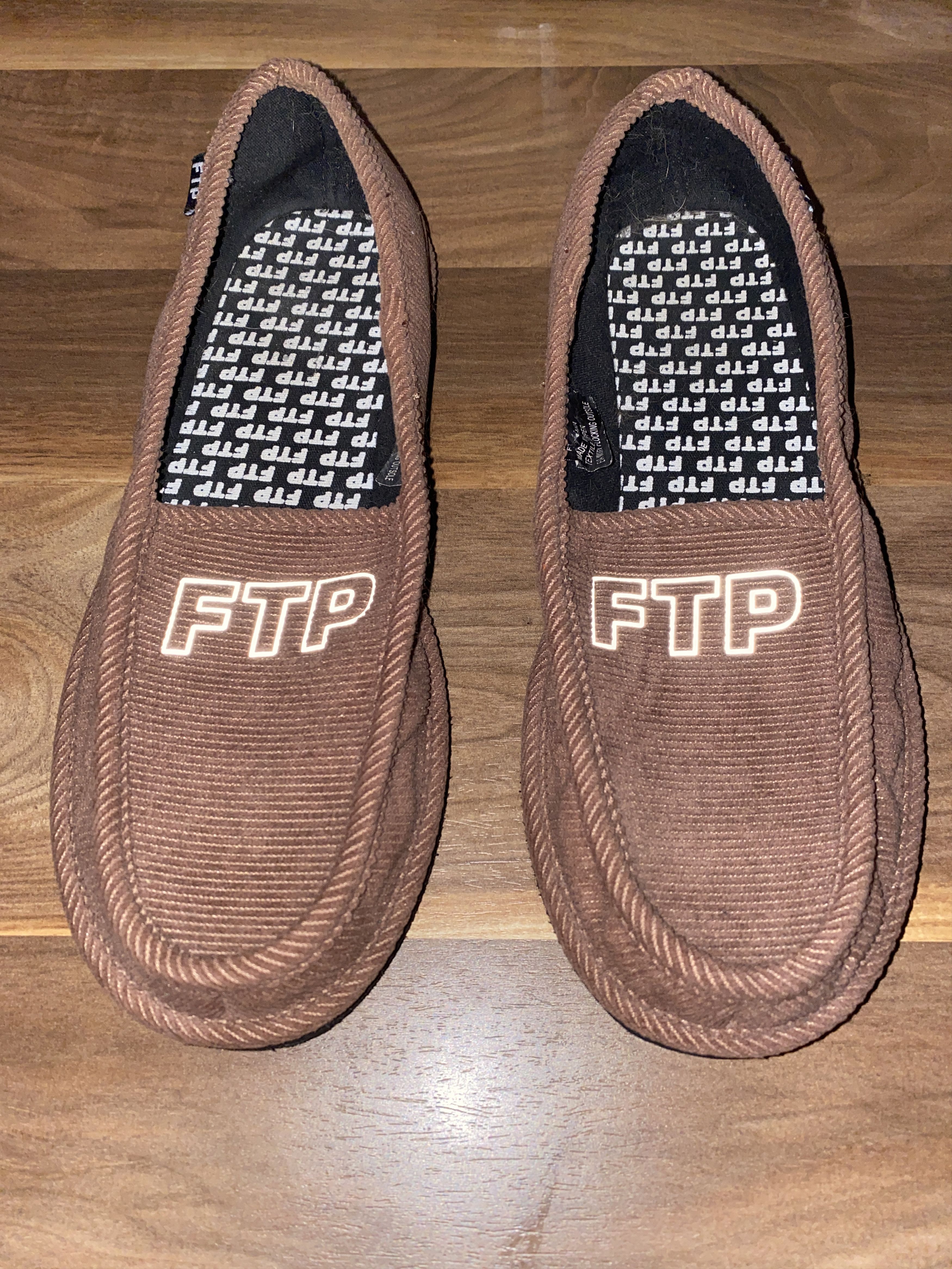 Fuck The Population FTP House Slippers Size US 11 / EU 44 - 1 Preview