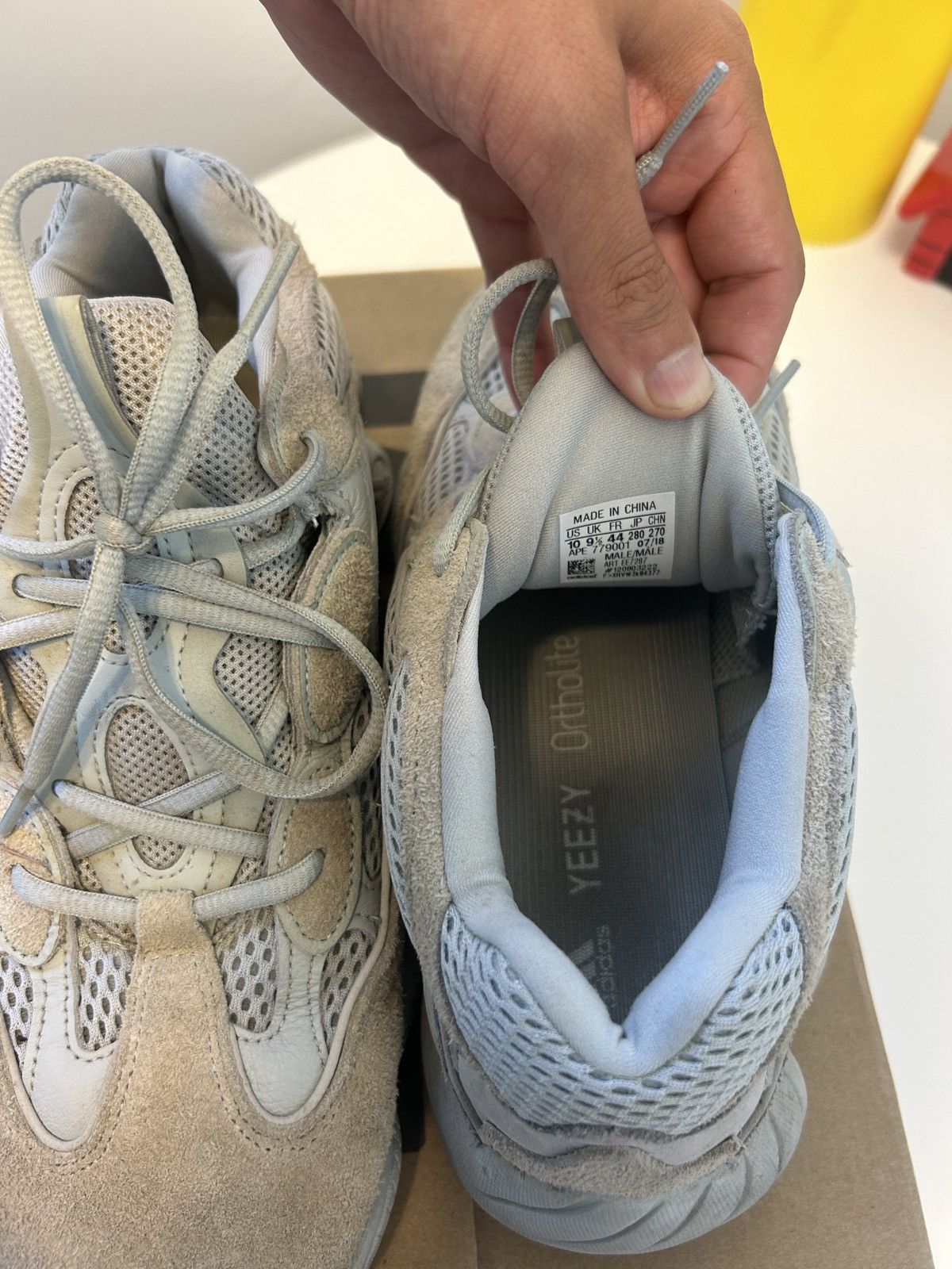 Kanye West × Yeezy Yeezy 500 Salt Size US 10 / EU 43 - 8 Thumbnail