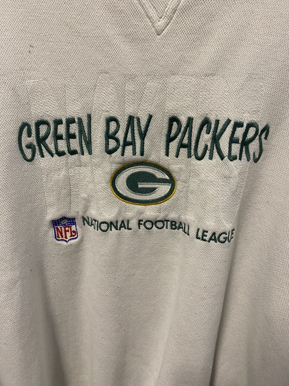 Logo Athletic × NFL × Pro Line 1990’s Green Bay Packers Sweatshirt Size US XL / EU 56 / 4 - 2 Thumbnail