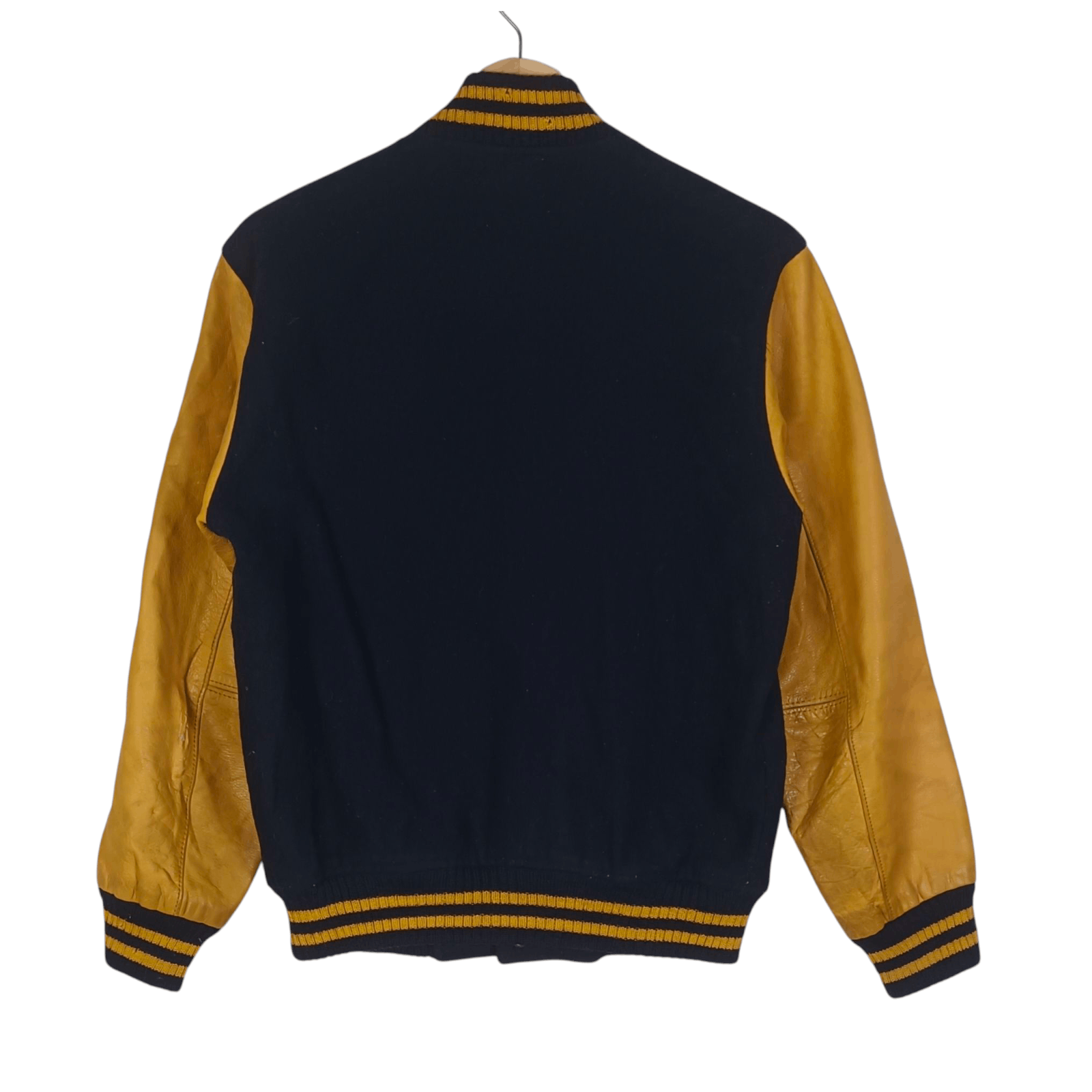 Japanese Brand Vintage Havard Sport Club Varsity Leather Wool Jacket Size US M / EU 48-50 / 2 - 2 Thumbnail
