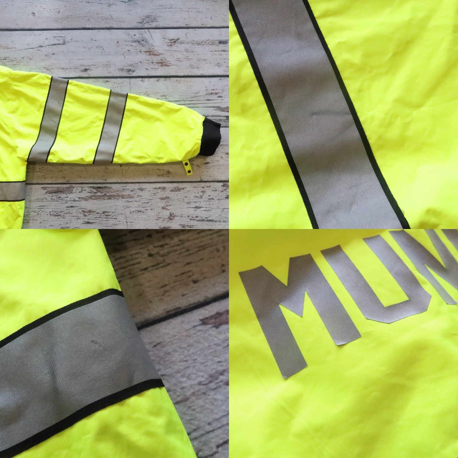 Vintage VINTAGE Muni San Francisco Transportation Work Jacket Men L Black Nylon Flying Cross Jacket Mens Size US L / EU 52-54 / 3 - 11 Thumbnail