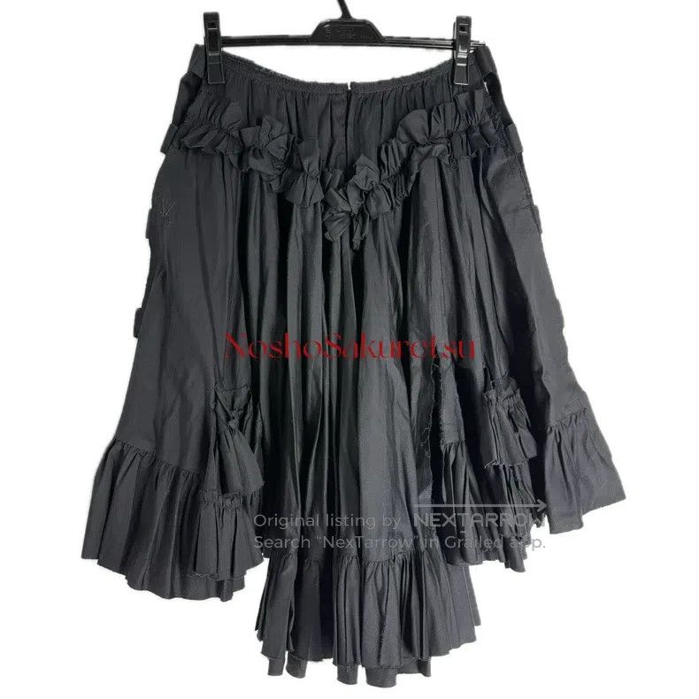 Comme des Garcons Comme Des Garcons size M Birdcage Ruffle Tiered Witch Skir Size 24" / US 00 / IT 34 - 3 Thumbnail