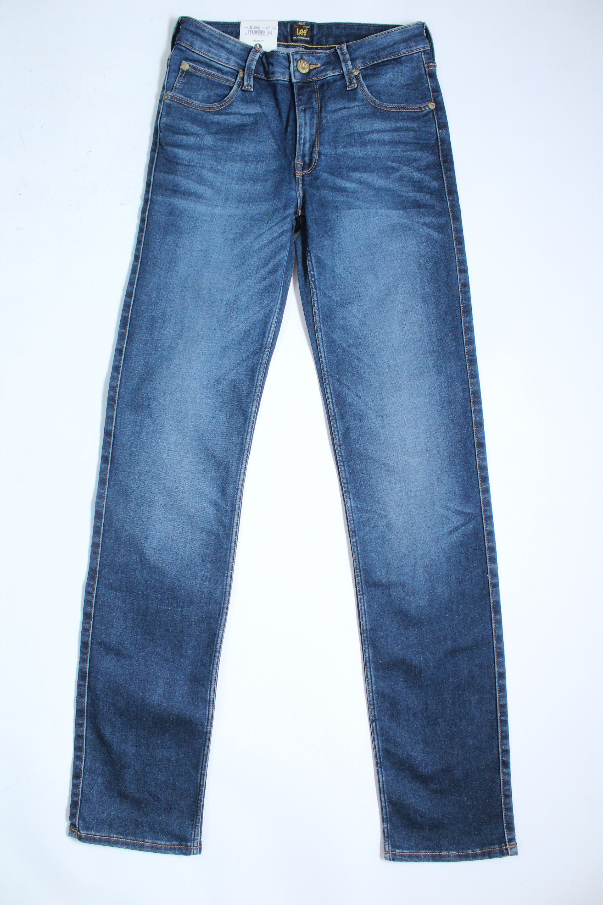 Lee Lee Marion Regular Straght 27/33 New Vintage Authentic Size 27" / US 4 / IT 40 - 3 Thumbnail