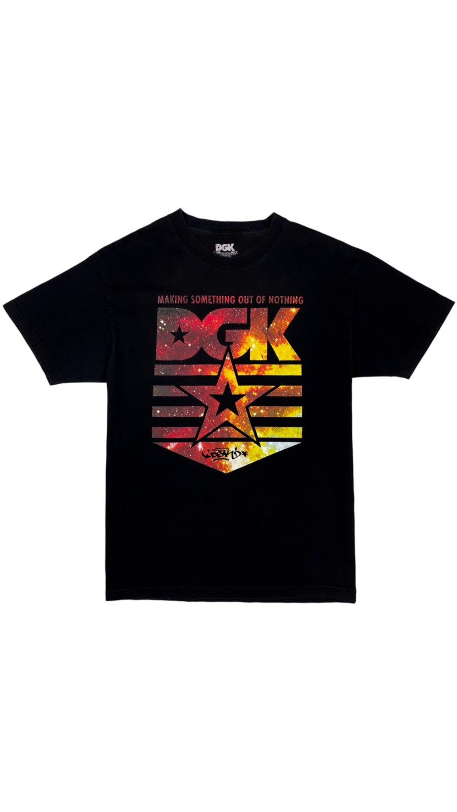DGK × Vintage DGK Dirty Ghetto Kids Space Graphic T-Shirt Size US L / EU 52-54 / 3 - 2 Thumbnail