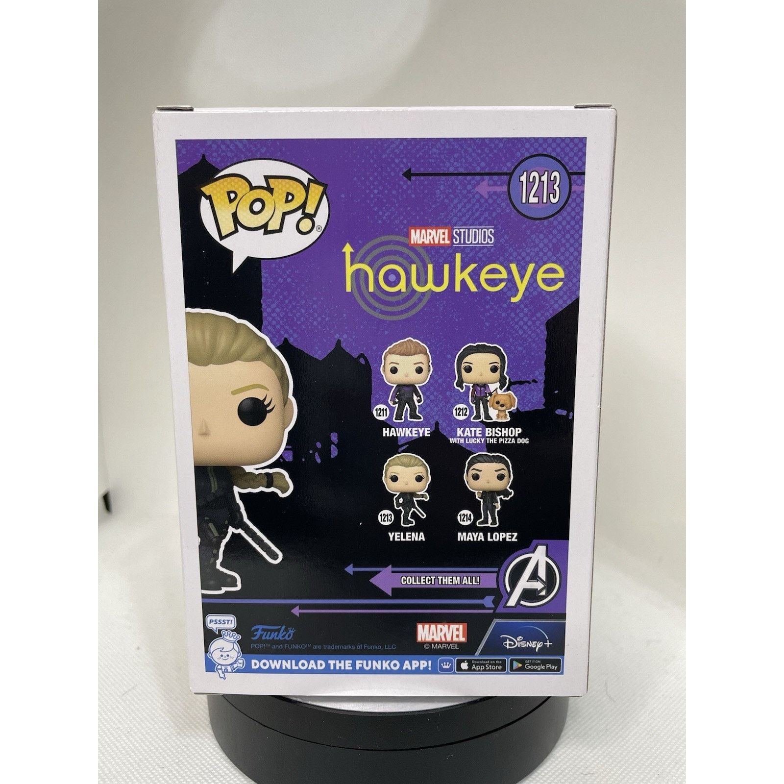 Marvel Comics Funko Pop! Yelena #1213 - Hawkeye - W Pop Protector Size ONE SIZE - 5 Thumbnail