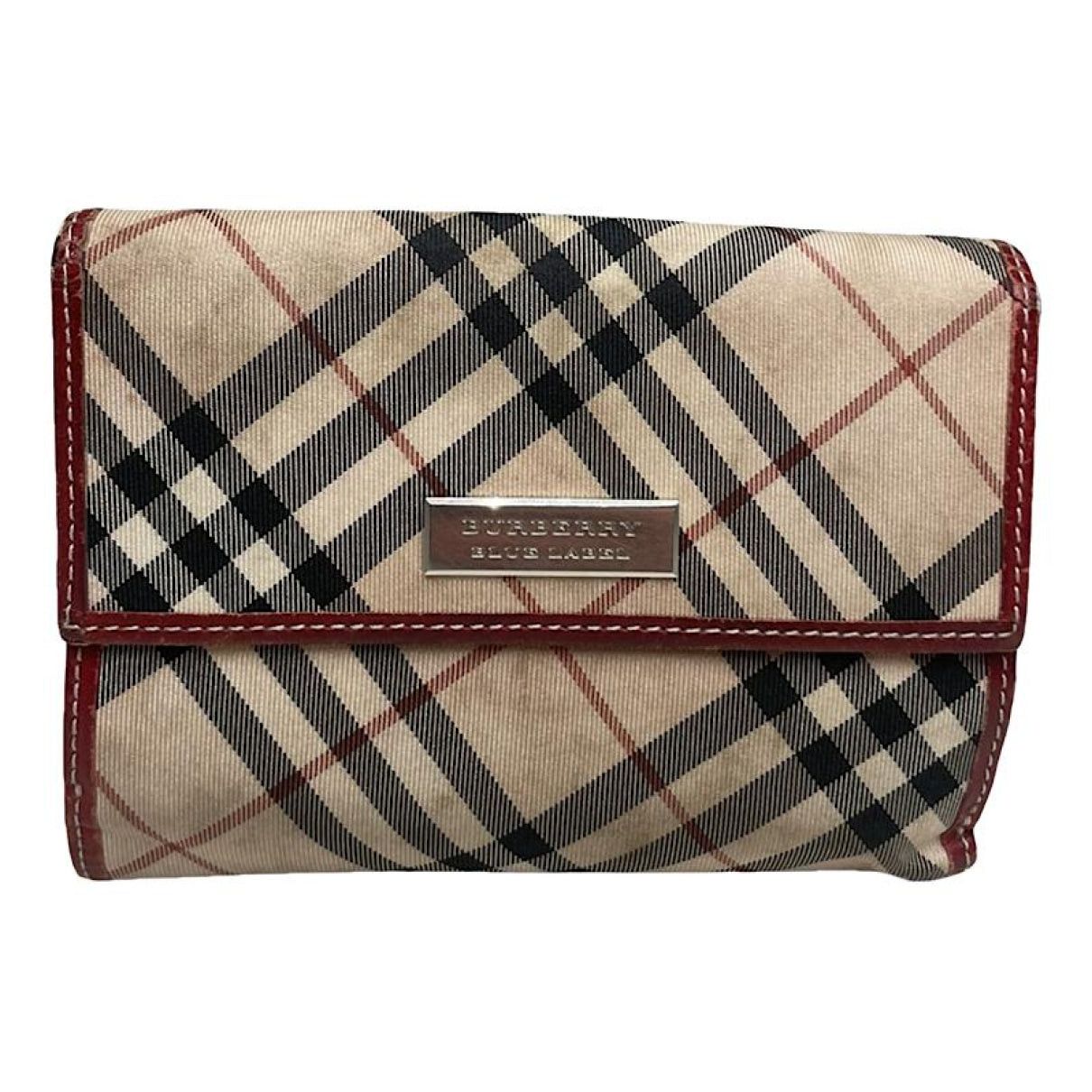Burberry Beige Leather Wallet Size ONE SIZE - 1 Thumbnail